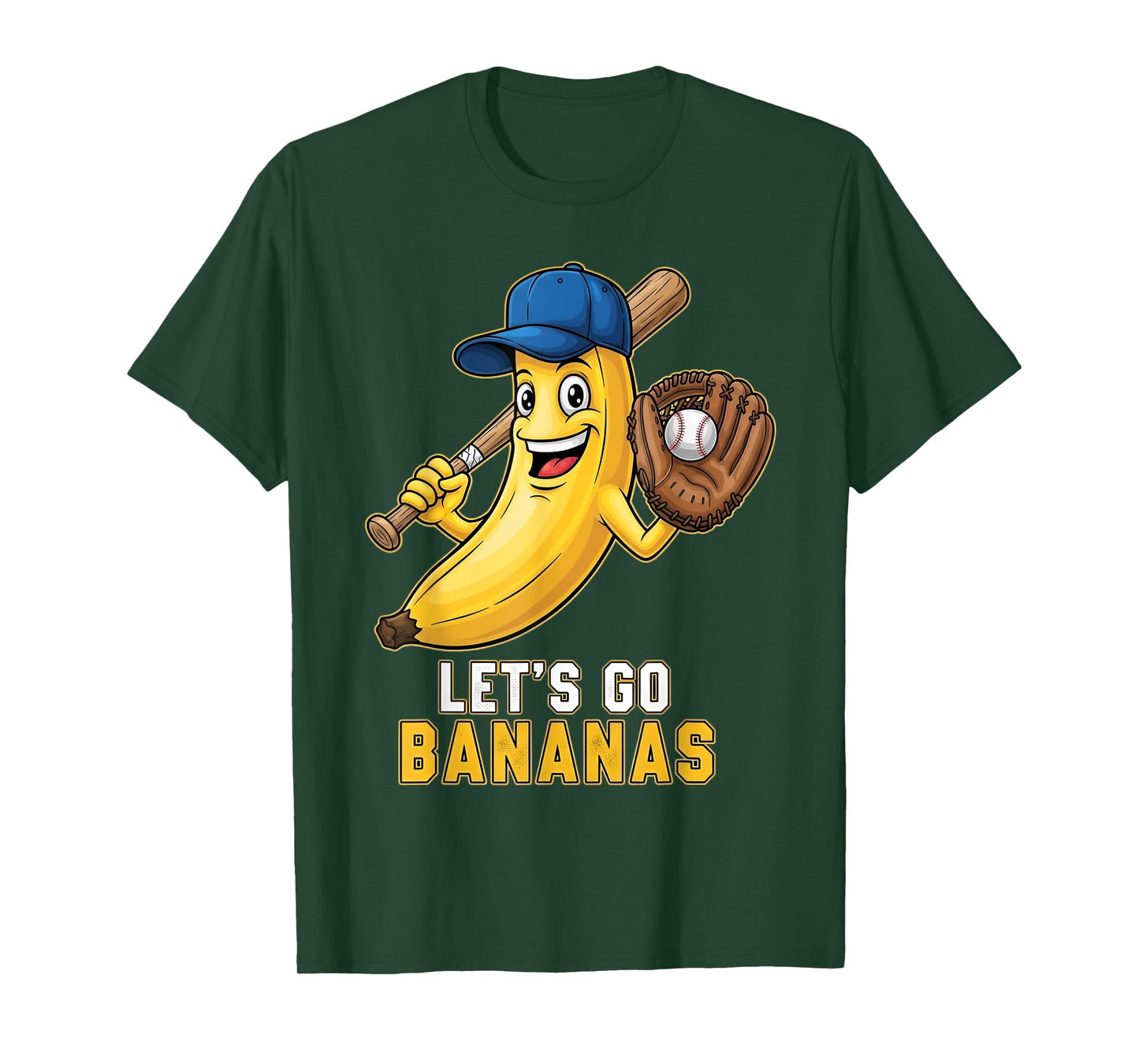 Funny Boys Banana T-Shirts Gifts Merch Shirt Lets Go Bananas T-Shirt