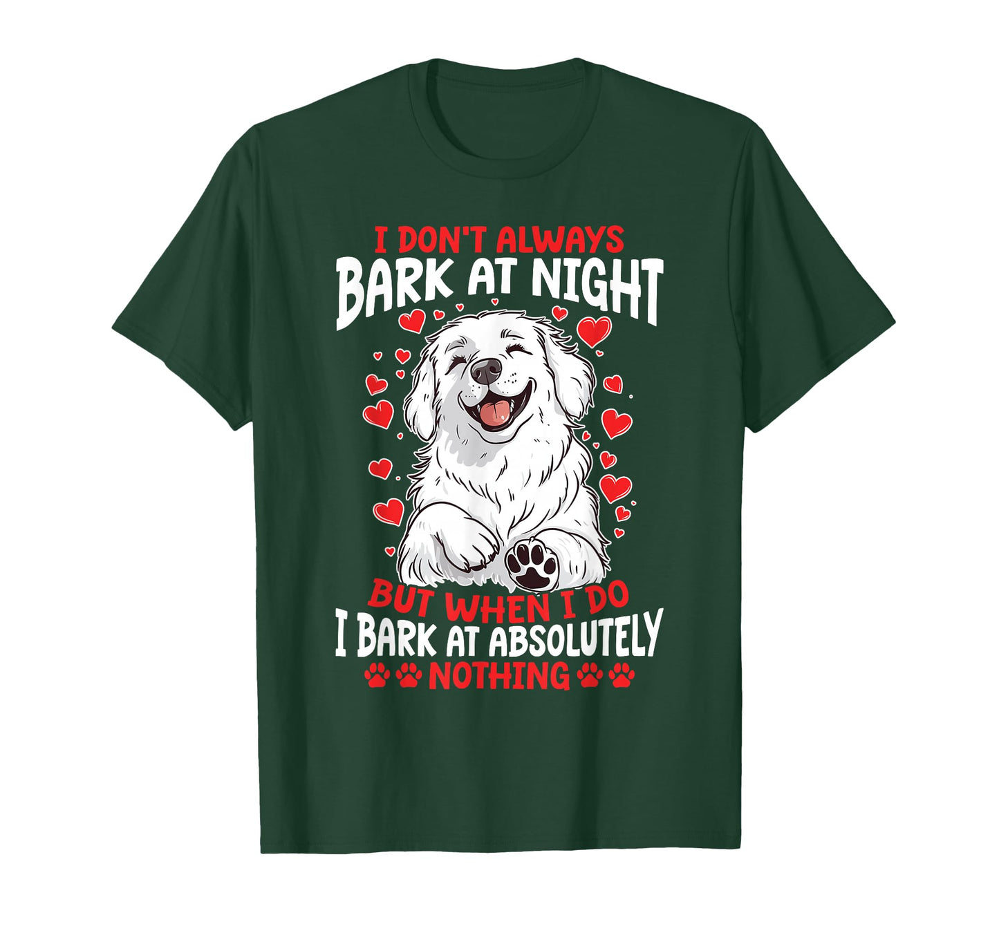 Great Pyrenees Dog Owner T-Shirt