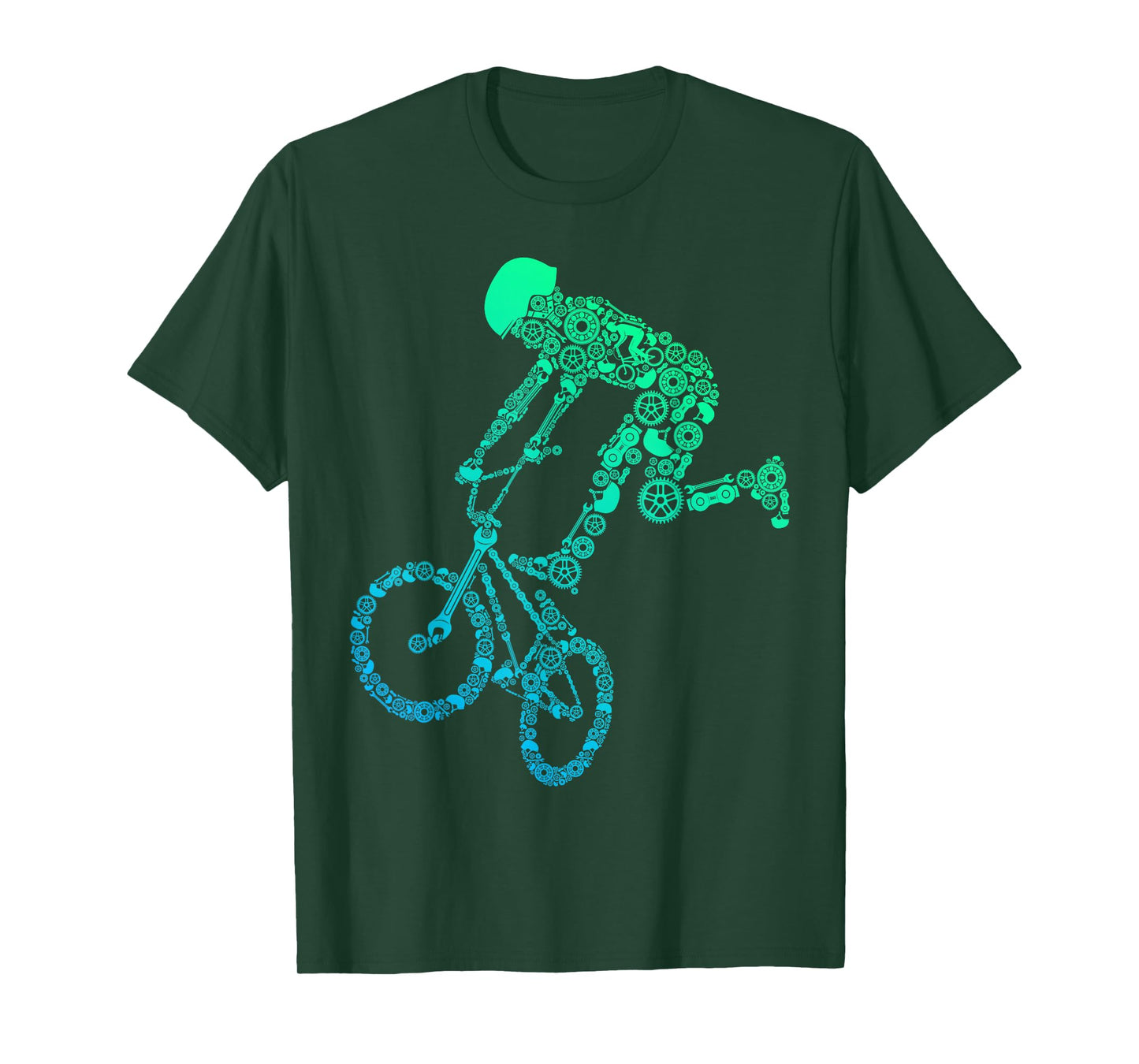 BMX Rider Gear Mechanic Freestyle Bike Stunt Art Cycling BMX T-Shirt