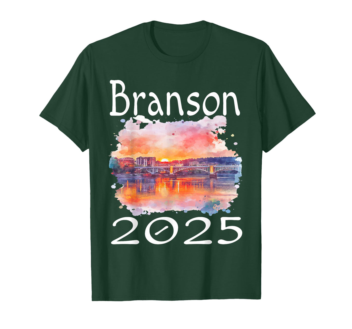 Branson 2025 Matching Family Vacation Group Getaway Funny T-Shirt