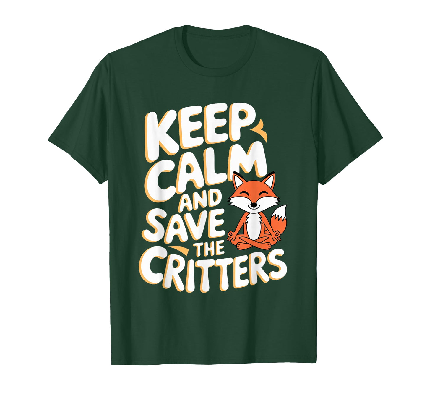 Wildlife Rehabilitator: Keep Calm and Save the Critters T-Shirt