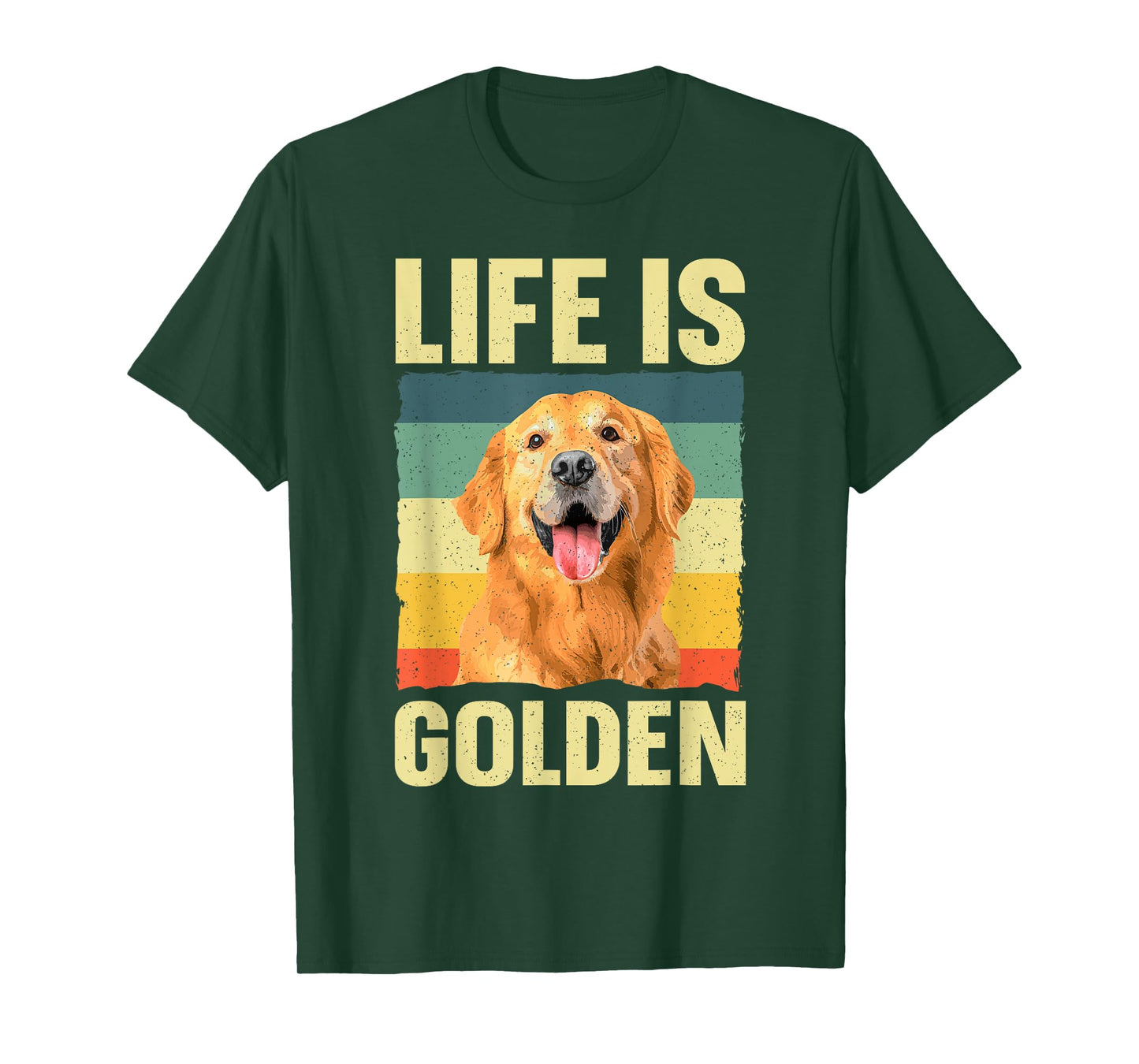 Golden Retriever Design For Men Women Golden Retriever Lover T-Shirt