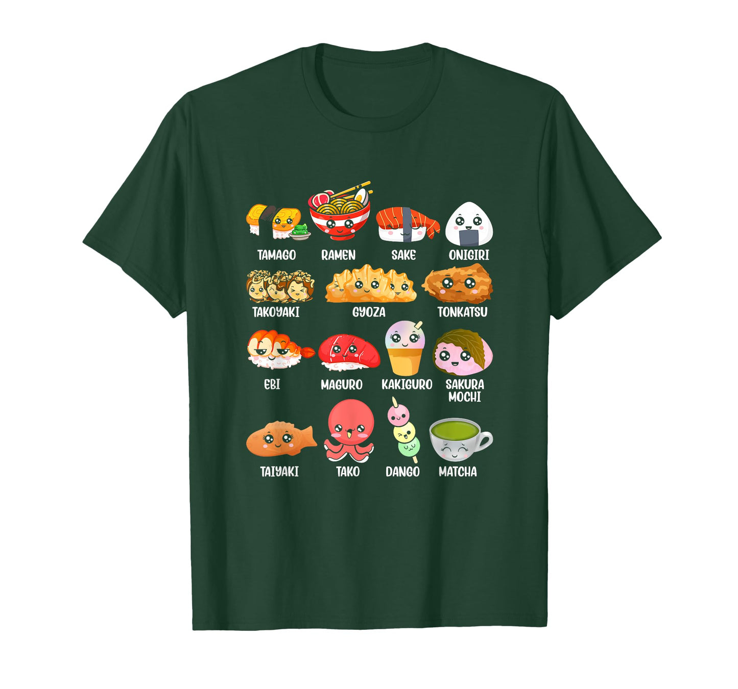Funny Japanese Asian Food Fan Kawaii Ramen Sushi Japan Lover T-Shirt