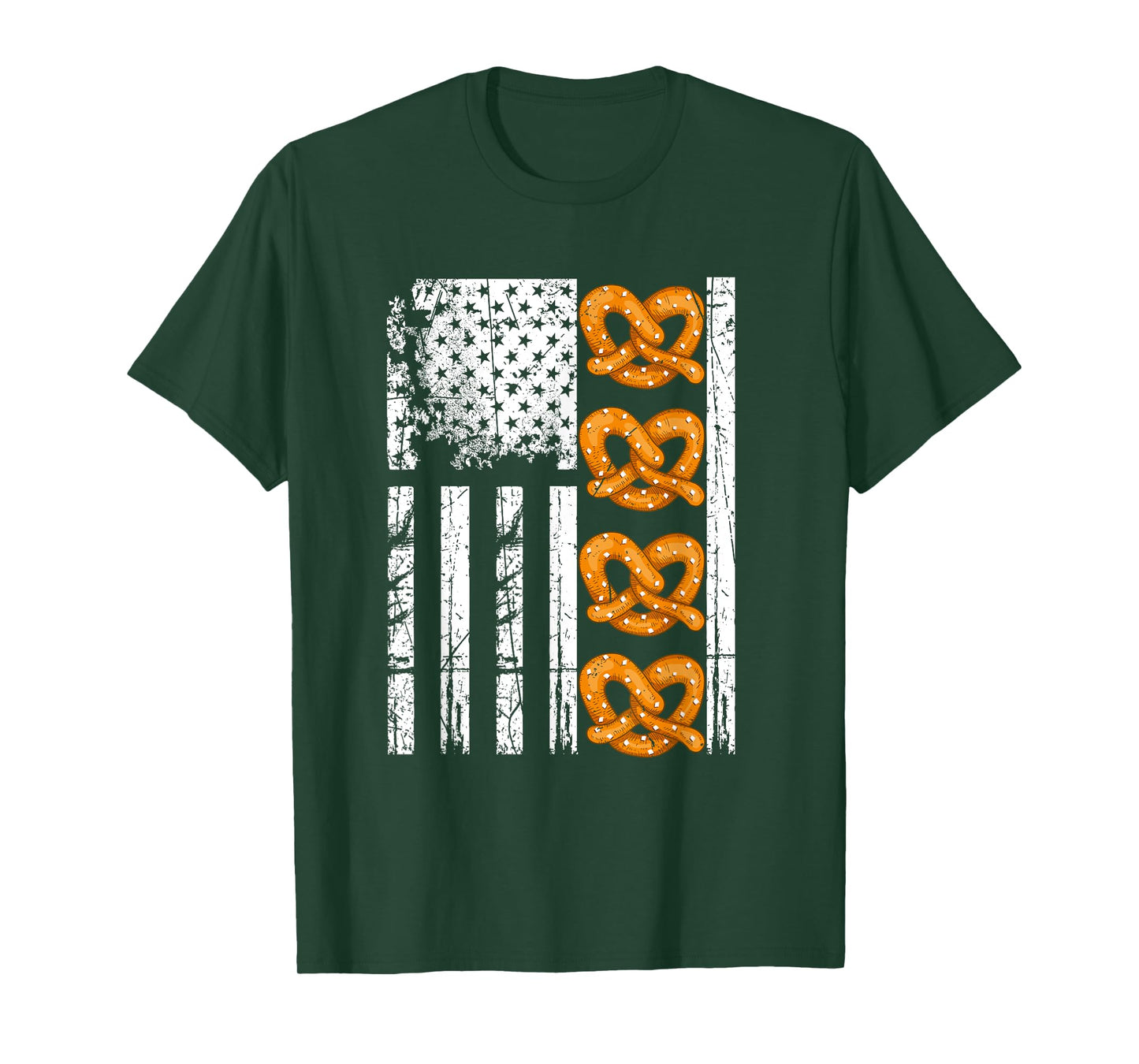 I Love Pretzels for Pretzel Day Funny Office Wear Gifts T-Shirt