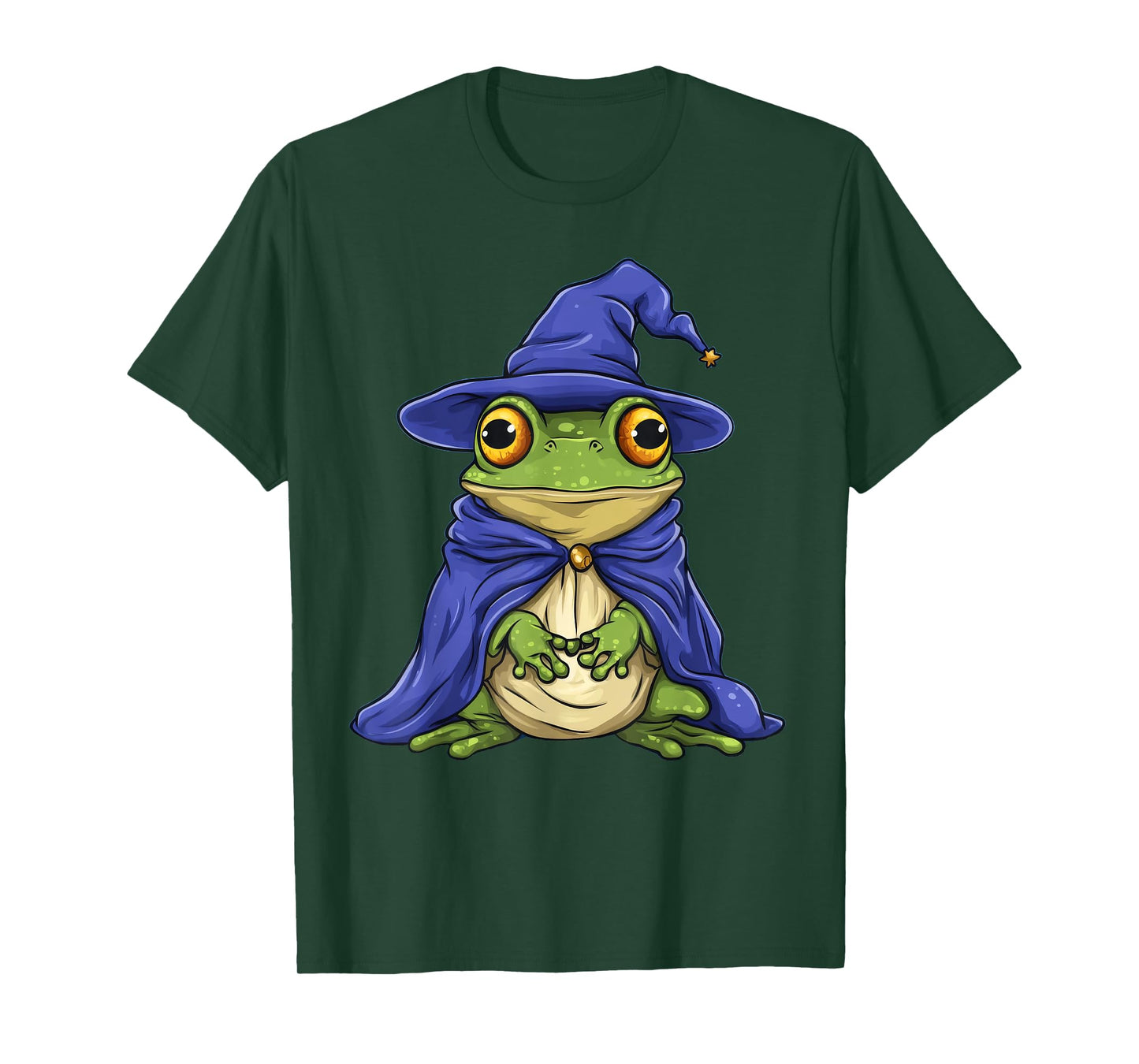 Frog Wizard Fantasy T-Shirt