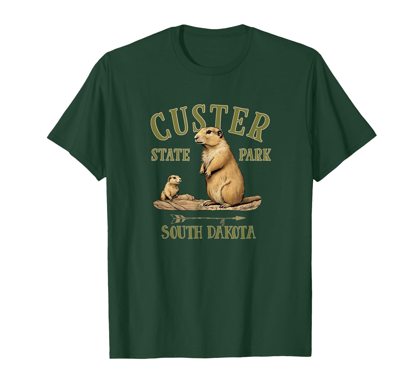 Custer State Park South Dakota Prairie Dogs T-Shirt