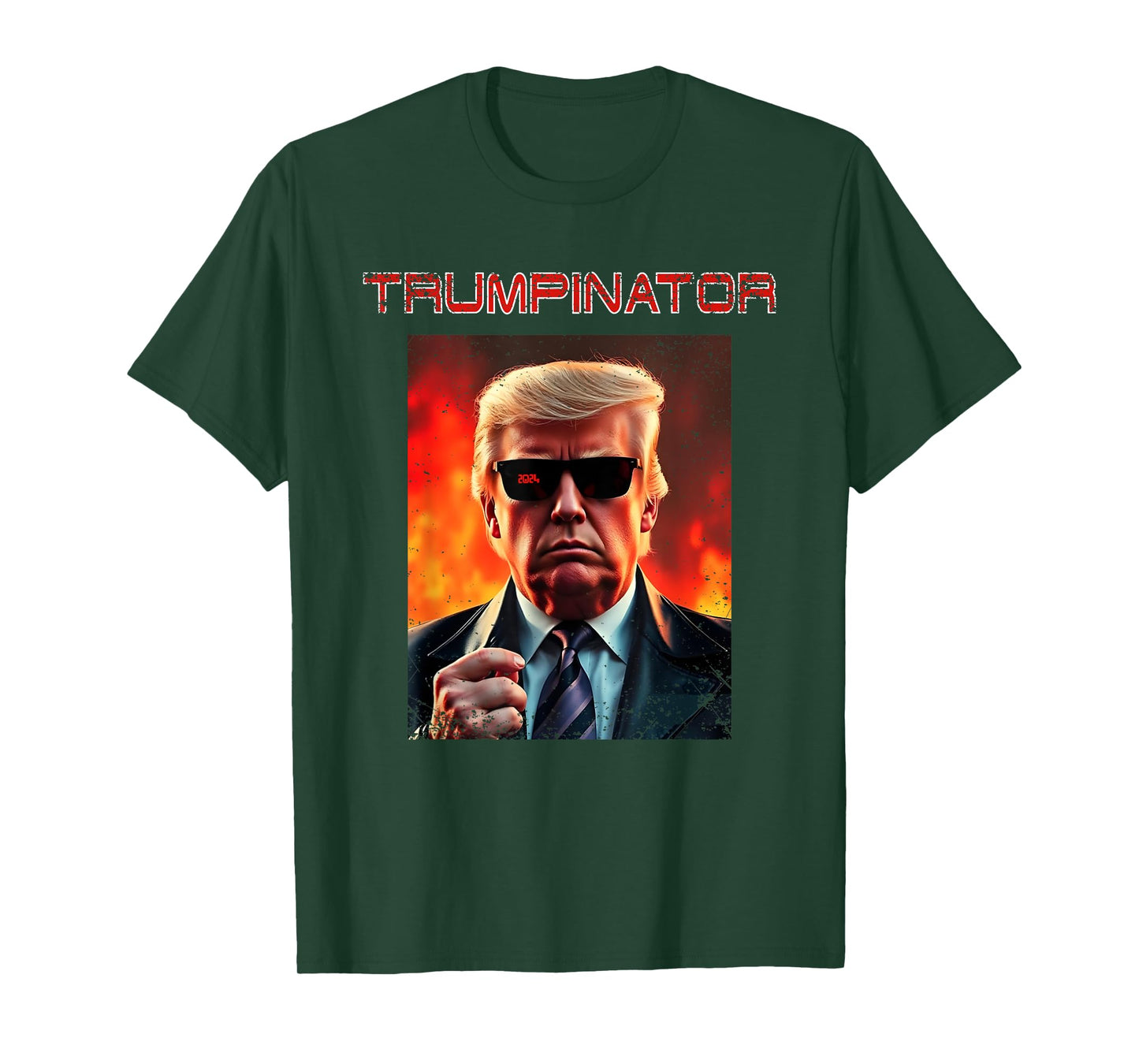 Trumpinator Starring Trump Funny President Graphic Design T-Shirt