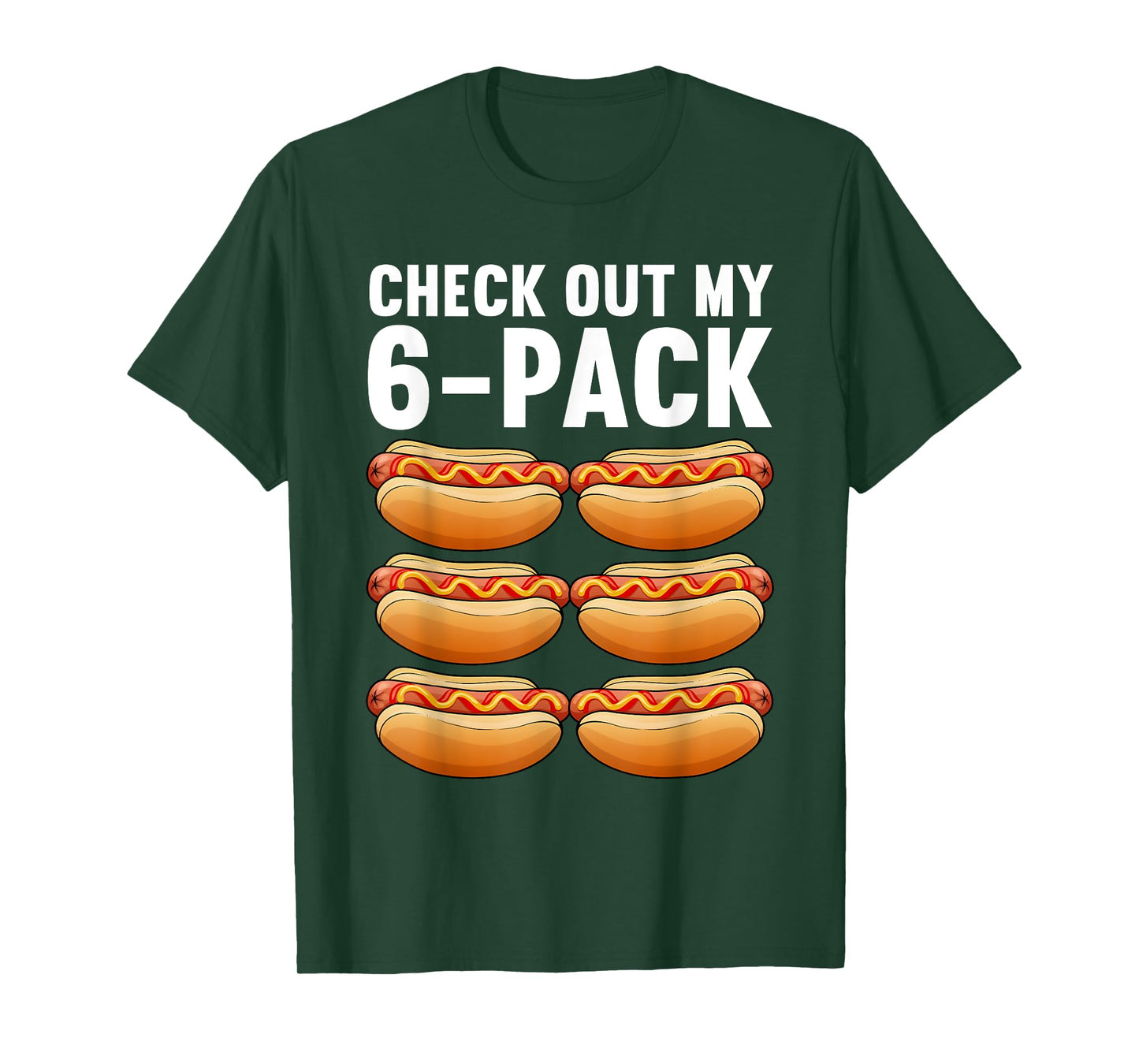 Funny Hot Dog Design for Men Women Sausage Food Hotdog Lover T-Shirt