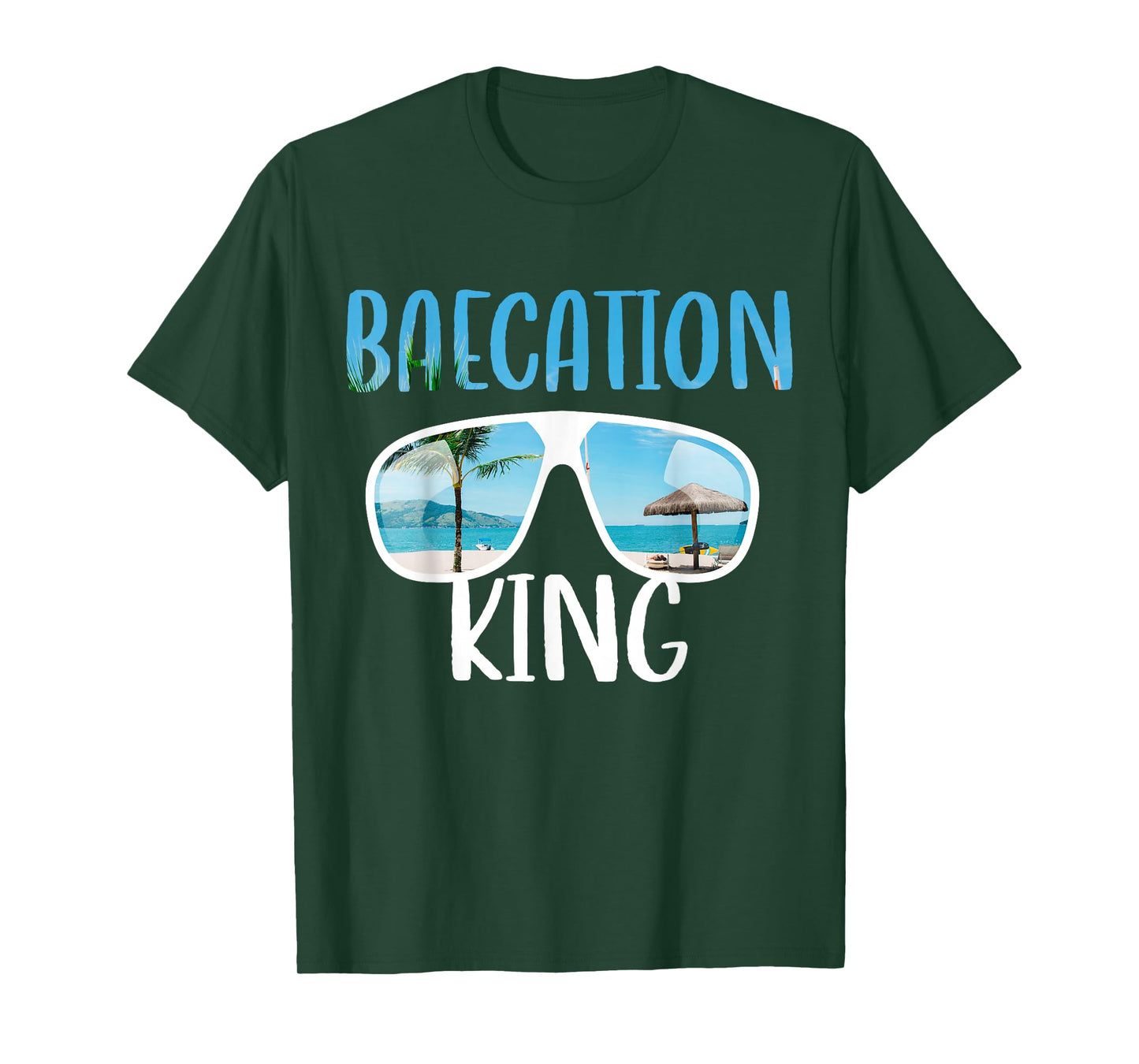 Baecation Designs For Couples Bae King T-Shirt