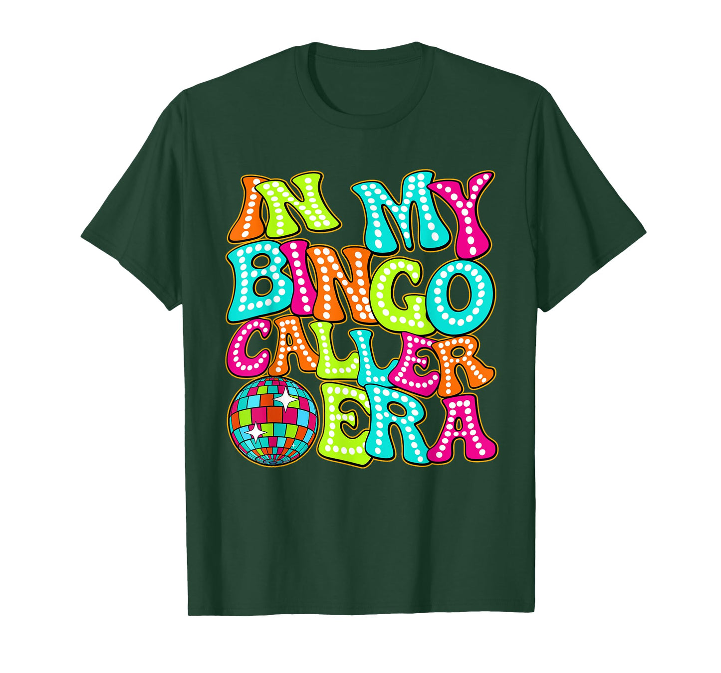 Disco Groovy In My Bingo Caller Era T-Shirt