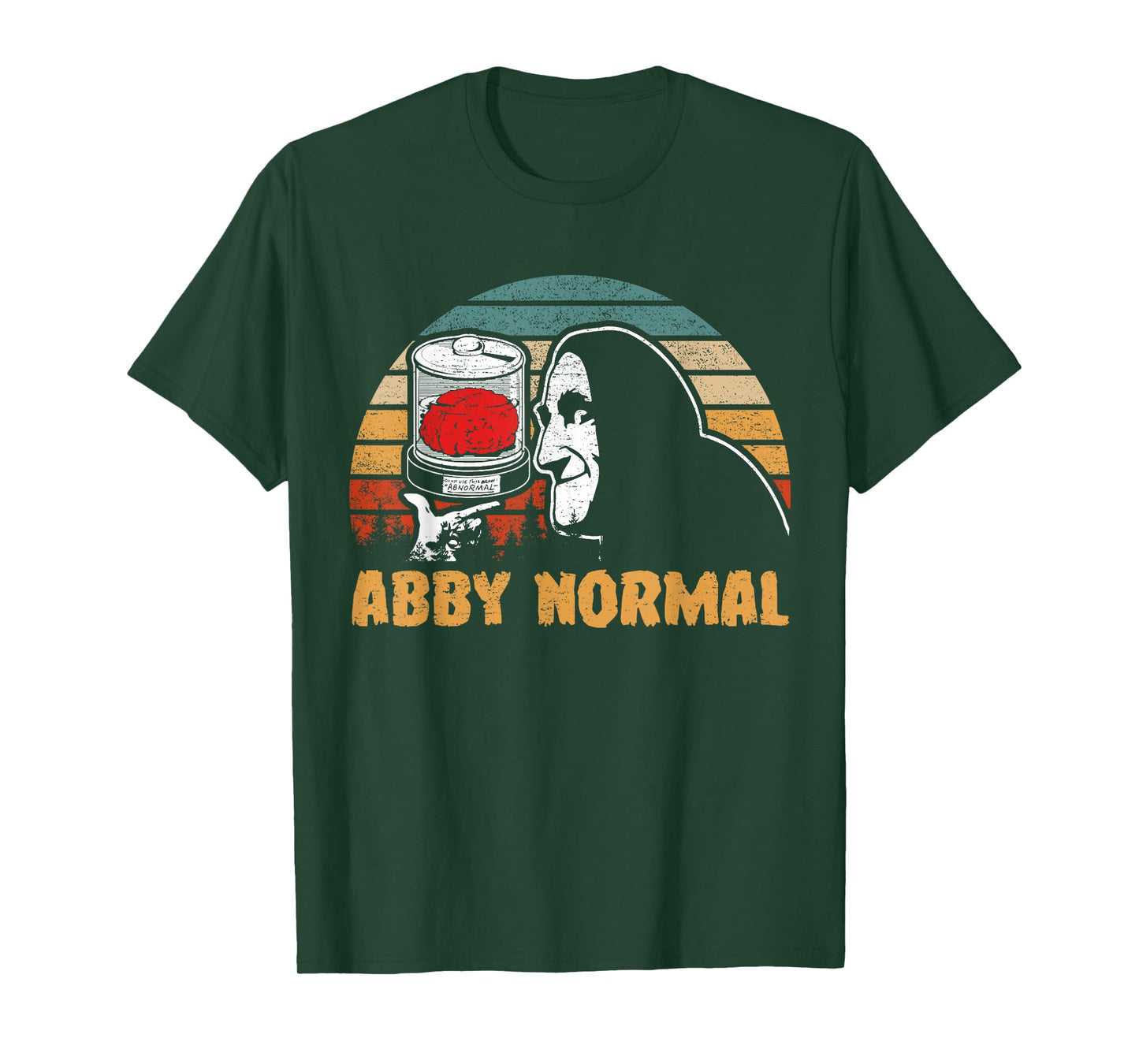 Classic Art Funny Monster Horror Halloween Love Abby Normal T-Shirt