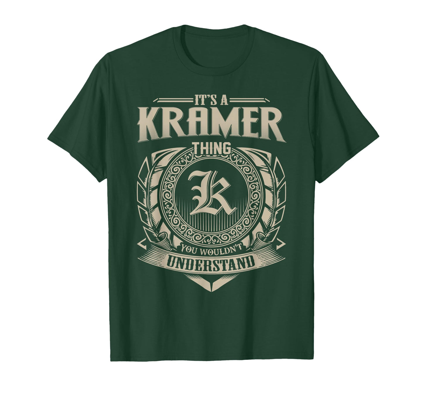 It's A KRAMER Thing You Wouldn't Understand Name Vintage T-Shirt