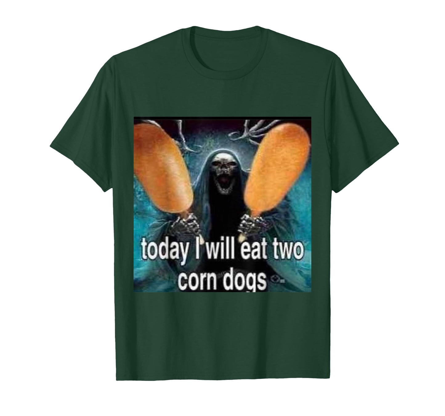 Funny Today I Will Eat Two Corn Dogs Meme T-Shirt