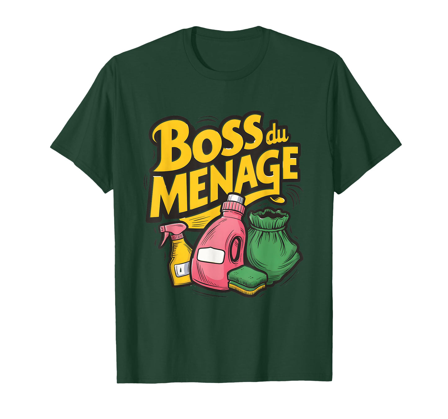 Household boss idea Cleaning Agent Decorative Accessory T-Shirt
