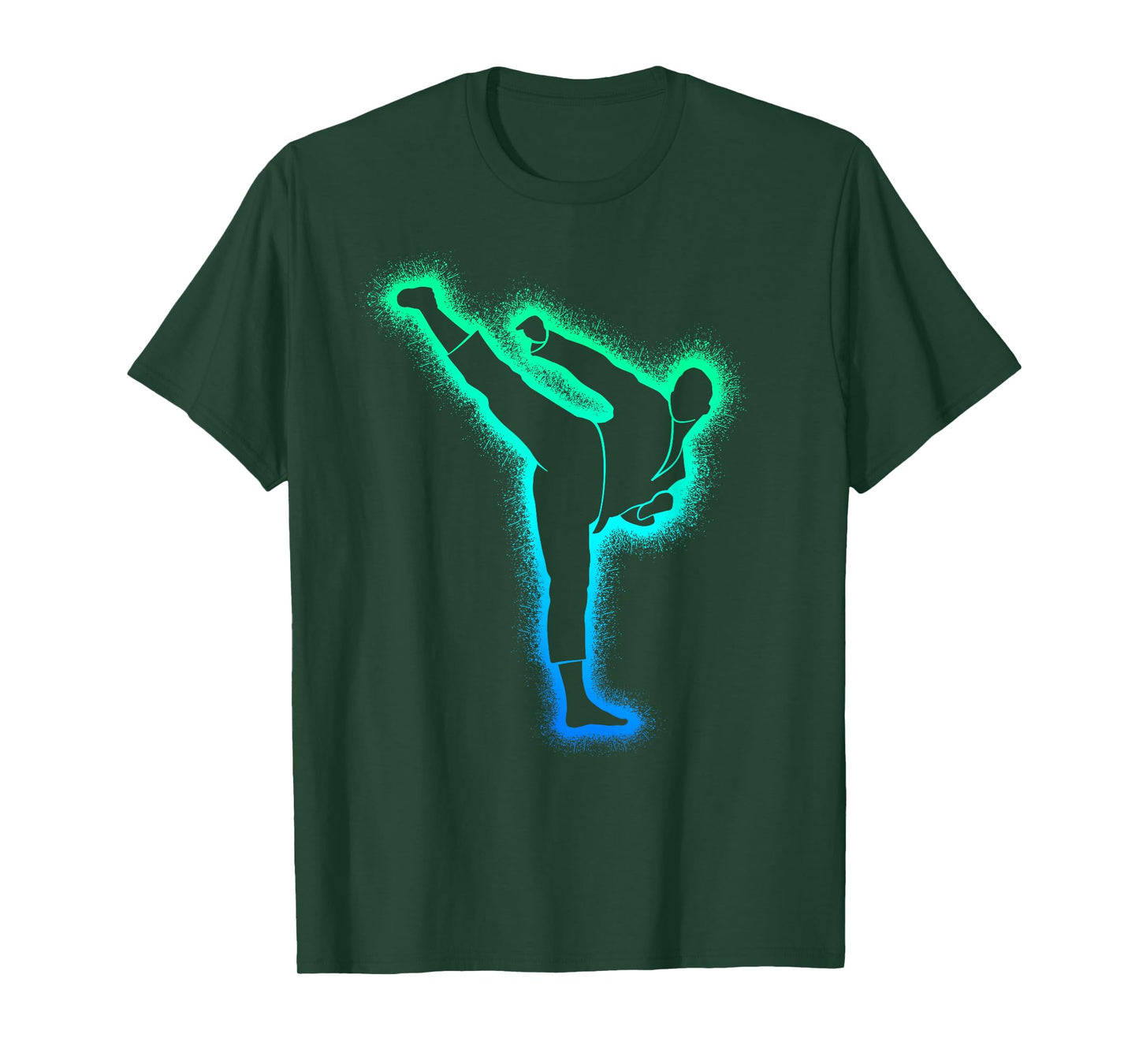 Taekwondo Martial Arts Dad Men Boys Karate T-Shirt