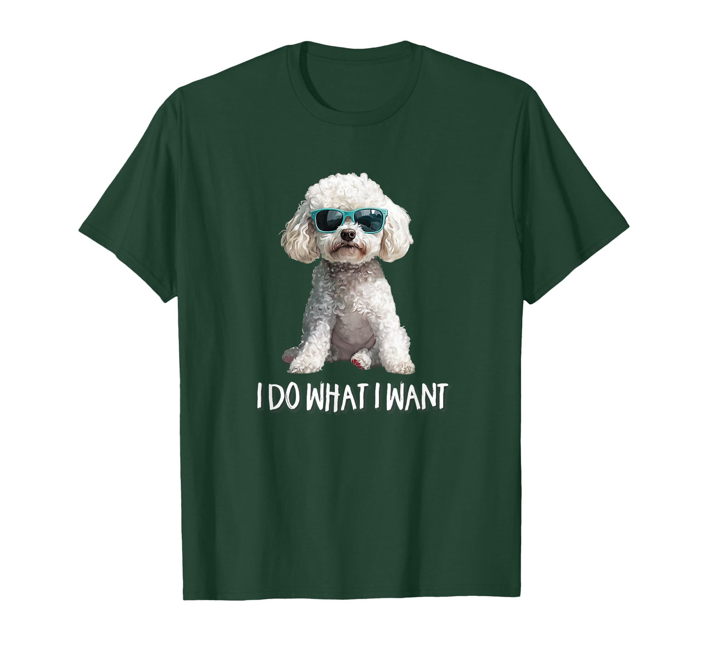 Funny Mens Womens Sunglasses I Do What I Want Poodle Lover T-Shirt