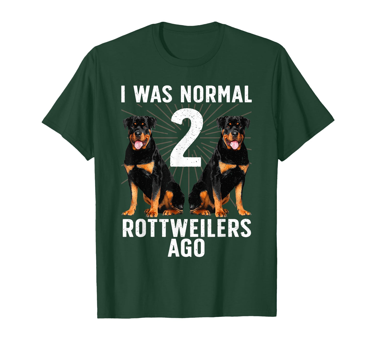 Funny Rottweiler Design For Men Women Kids Rottweiler Lovers T-Shirt