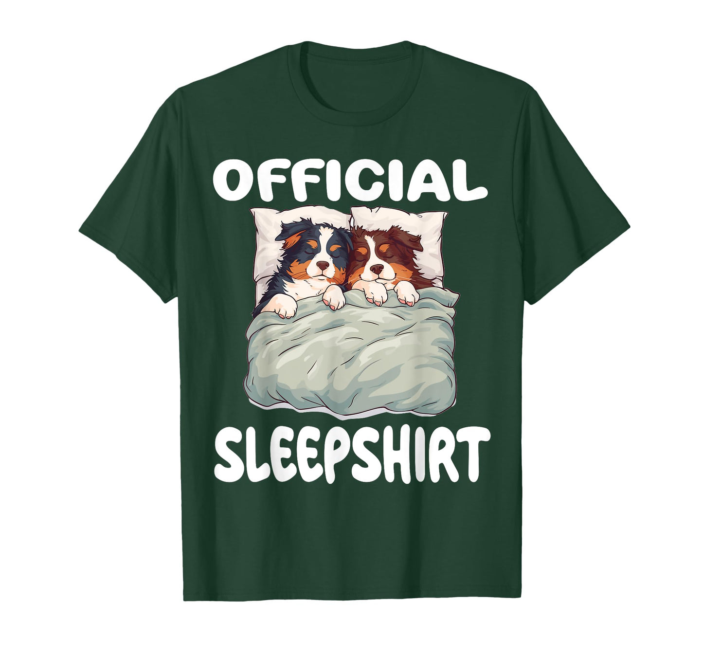 Australian Shepherd Dog Official Sleepshirt Pajamas Men Women Girls Kids T-Shirt
