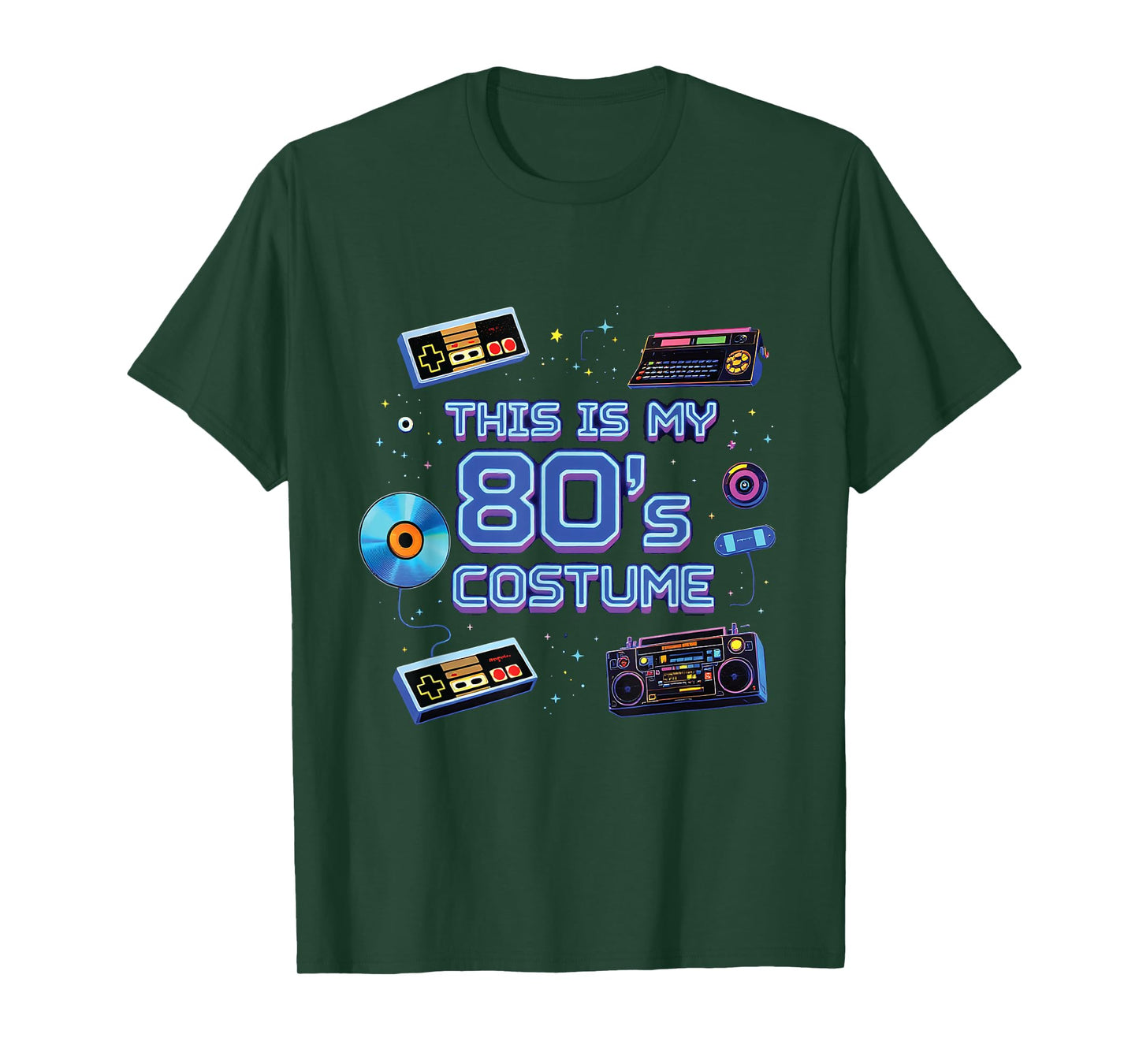 This is My 80's Costume Retro 80s Nostalgia Fun Memories T-Shirt
