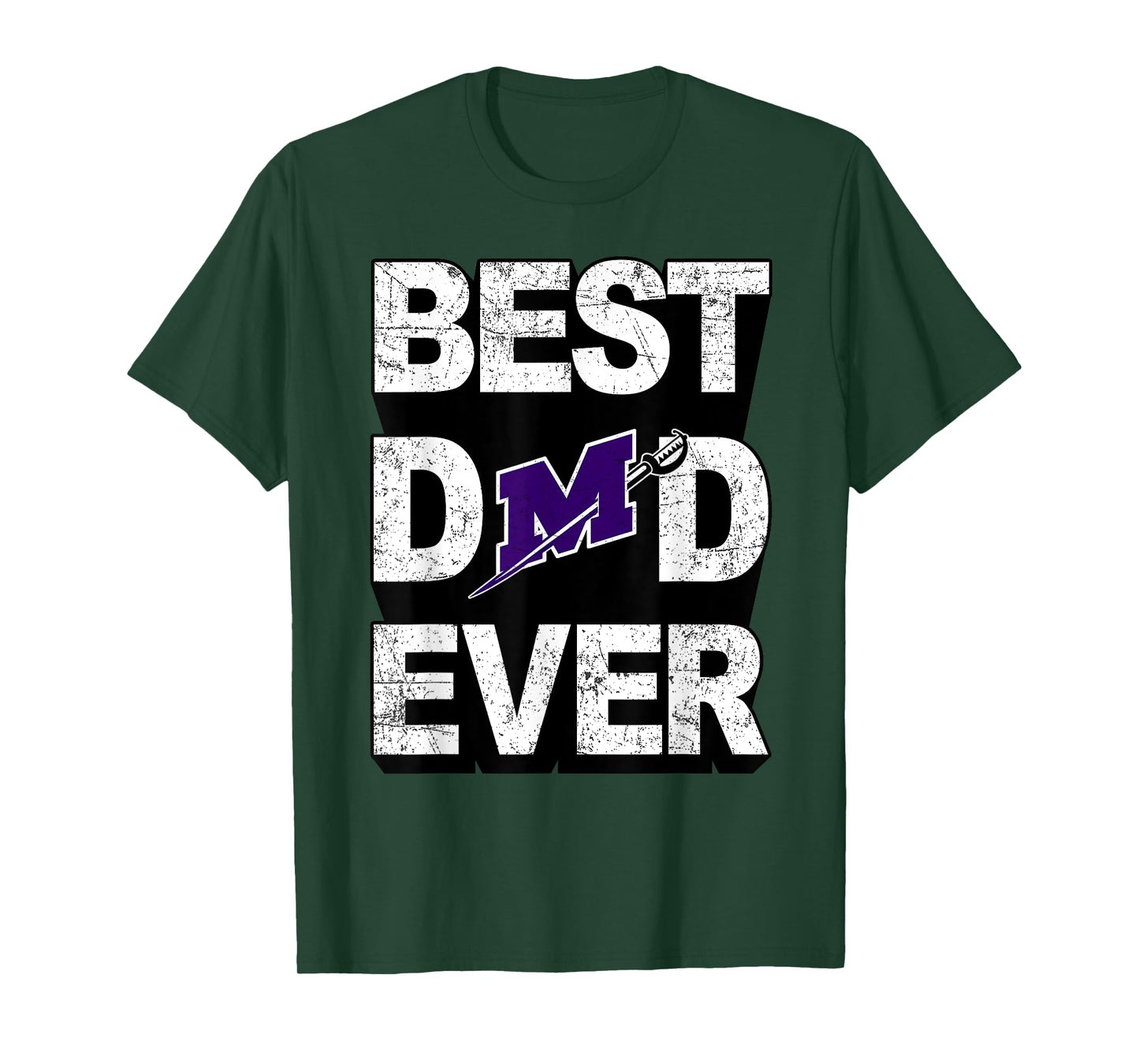 Best Millsaps College Dad Ever Vintage Design for Men T-Shirt