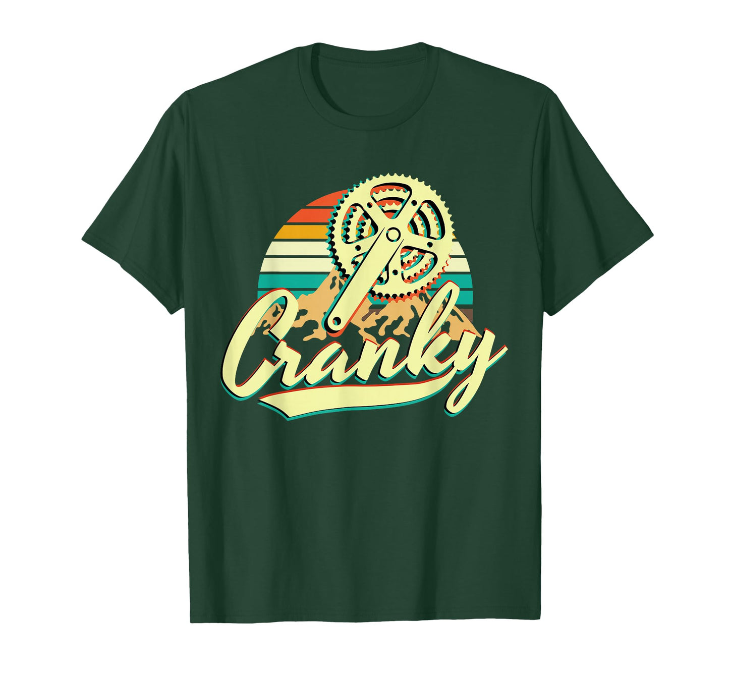 Bicycle Cranky Retro Vintage Gift For Cycling Lovers T-Shirt