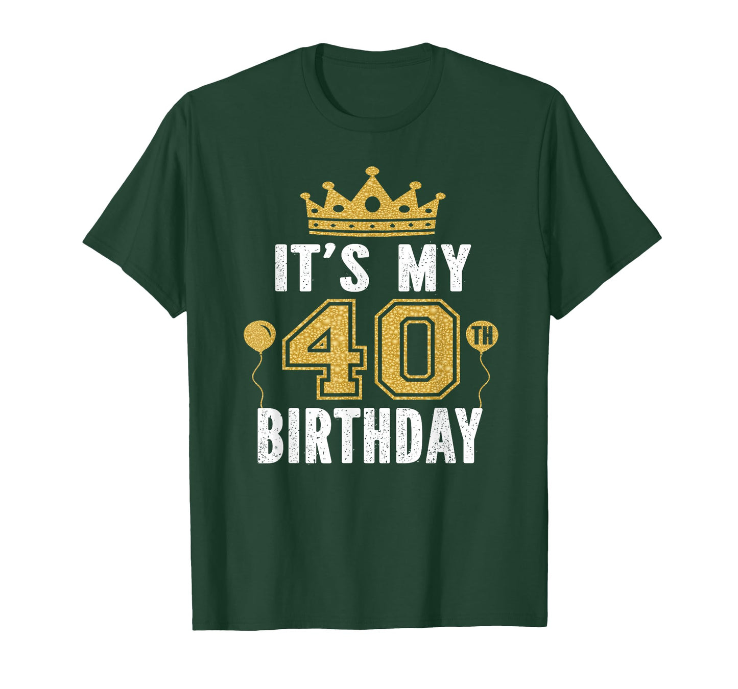 It's My 40th Birthday Gift for 40 Years Old Man and Woman T-Shirt