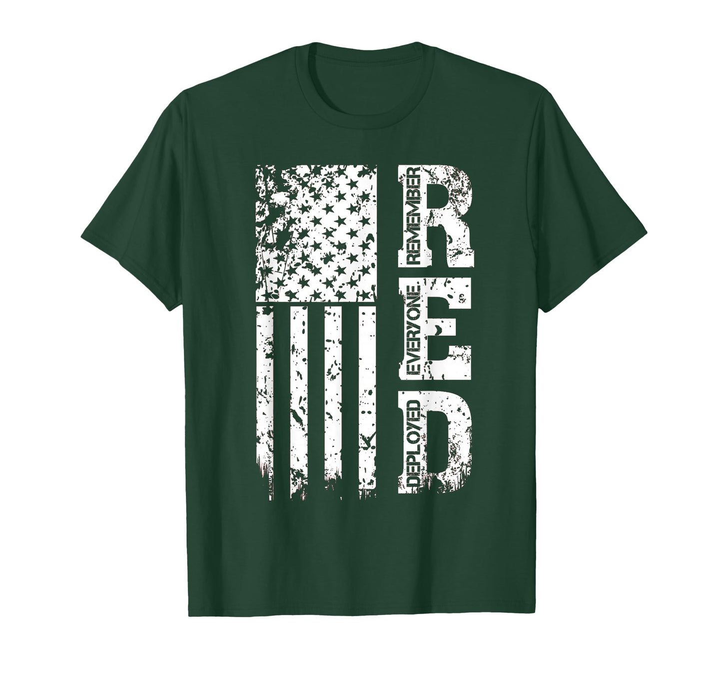Remember Everyone Veteran Deployed RED Friday T-Shirt