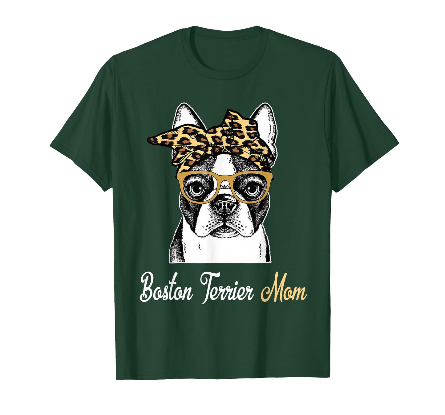 Birthday and Mother's day Gift-Boston Terrier Mom T-Shirt