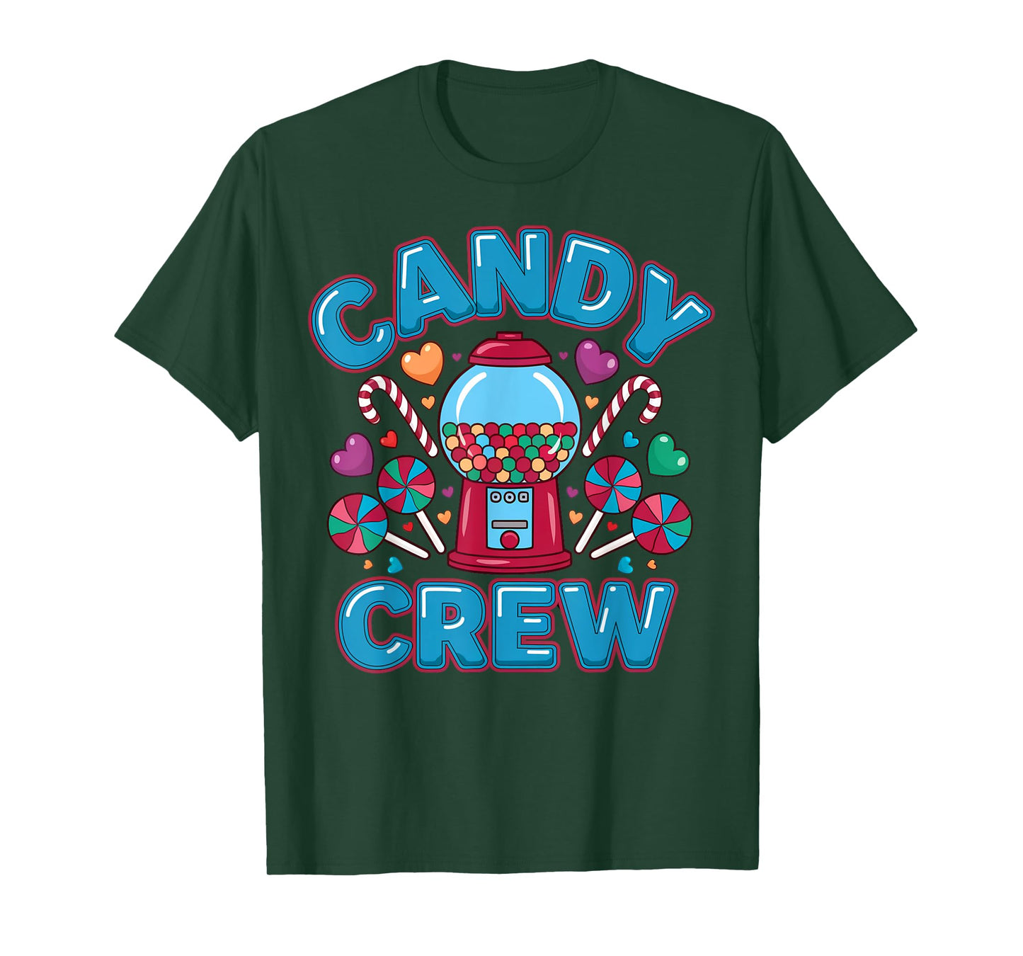 Candy Crew Sweetie Candy Squad Gumball Machine T-Shirt