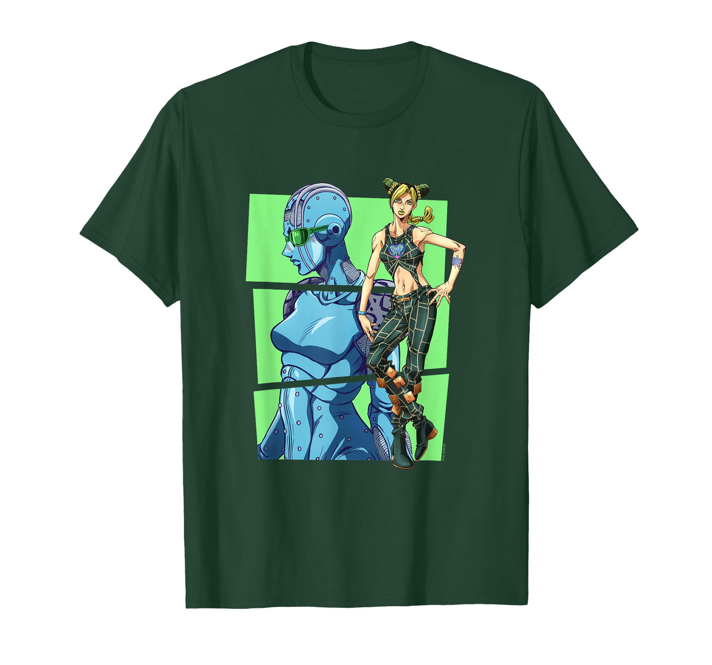 JoJo's Bizarre Adventure Part 6 Jolyne & Stone Ocean Blocks T-Shirt