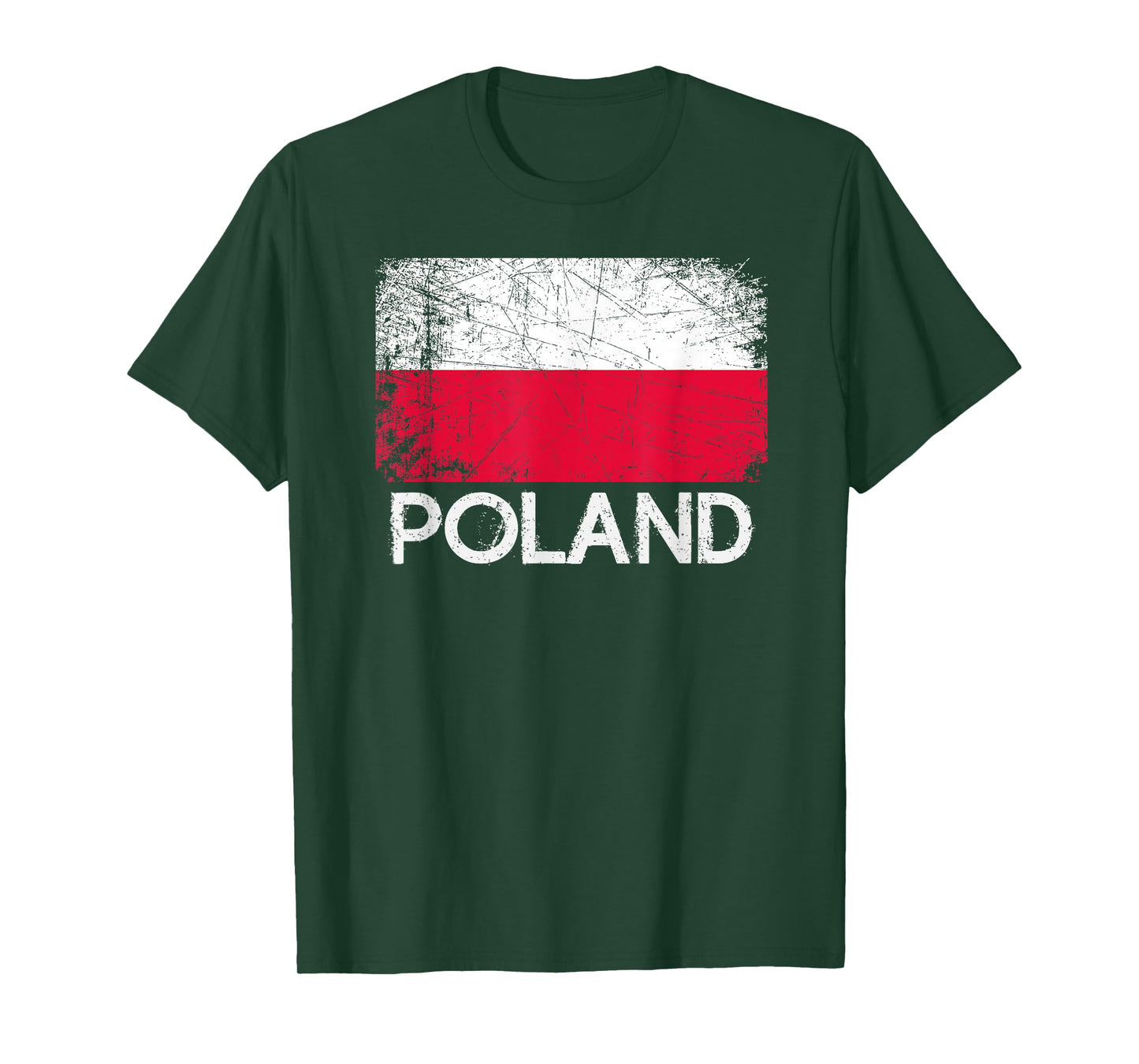 Polish Flag | Vintage Made In Poland Polska Gift T-Shirt