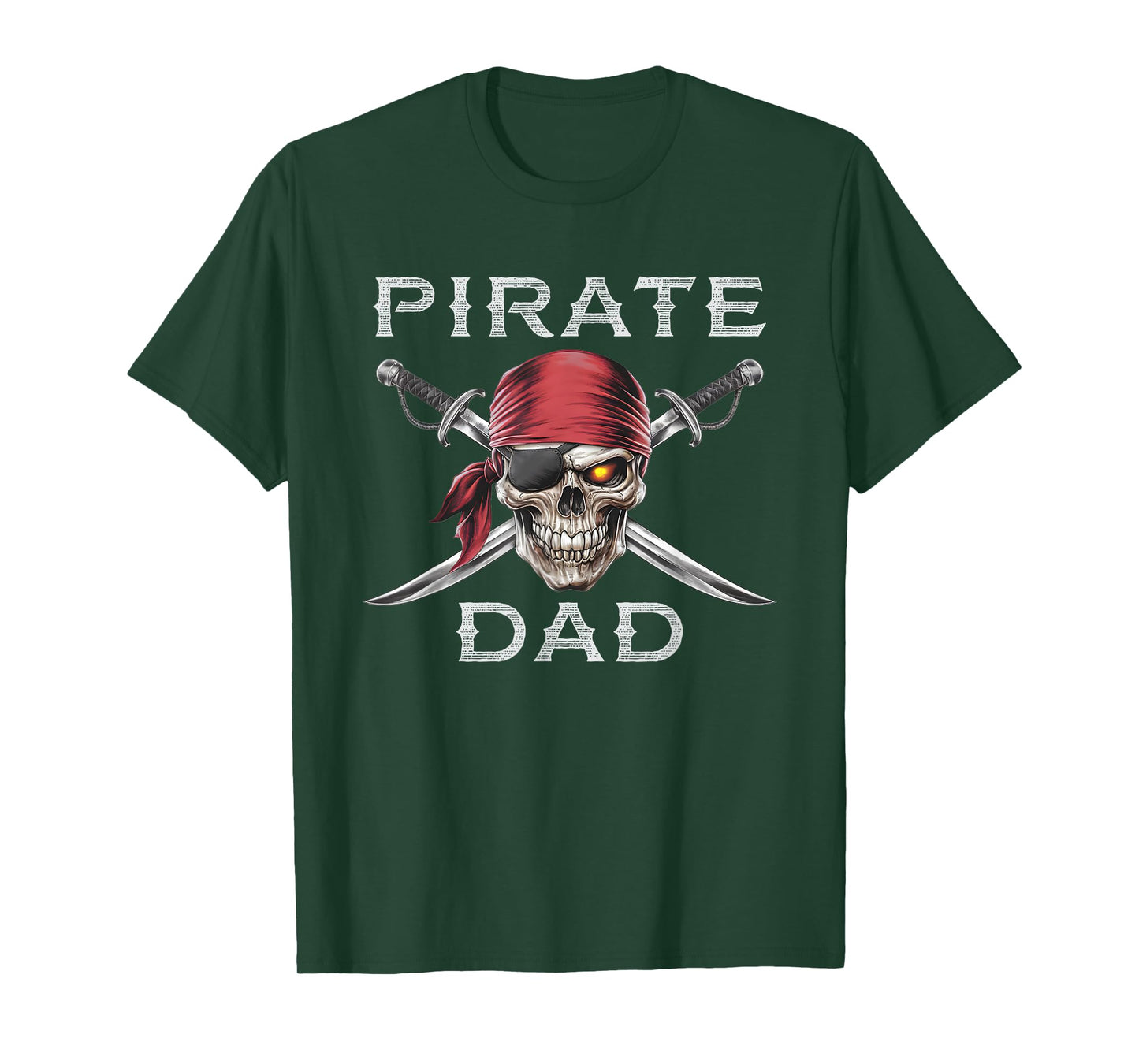 Mens Pirate Dad T-Shirt