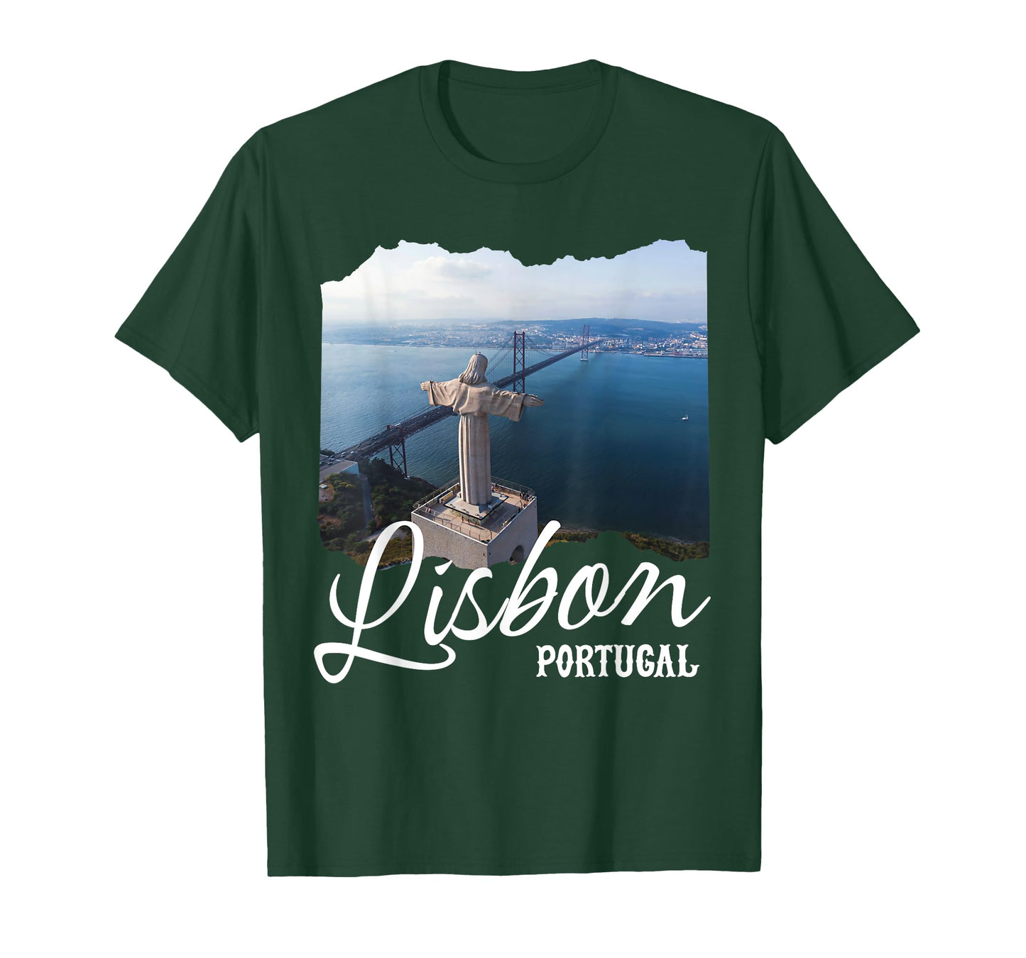Lisbon Portugal Christ The King / Lisbon T-Shirt