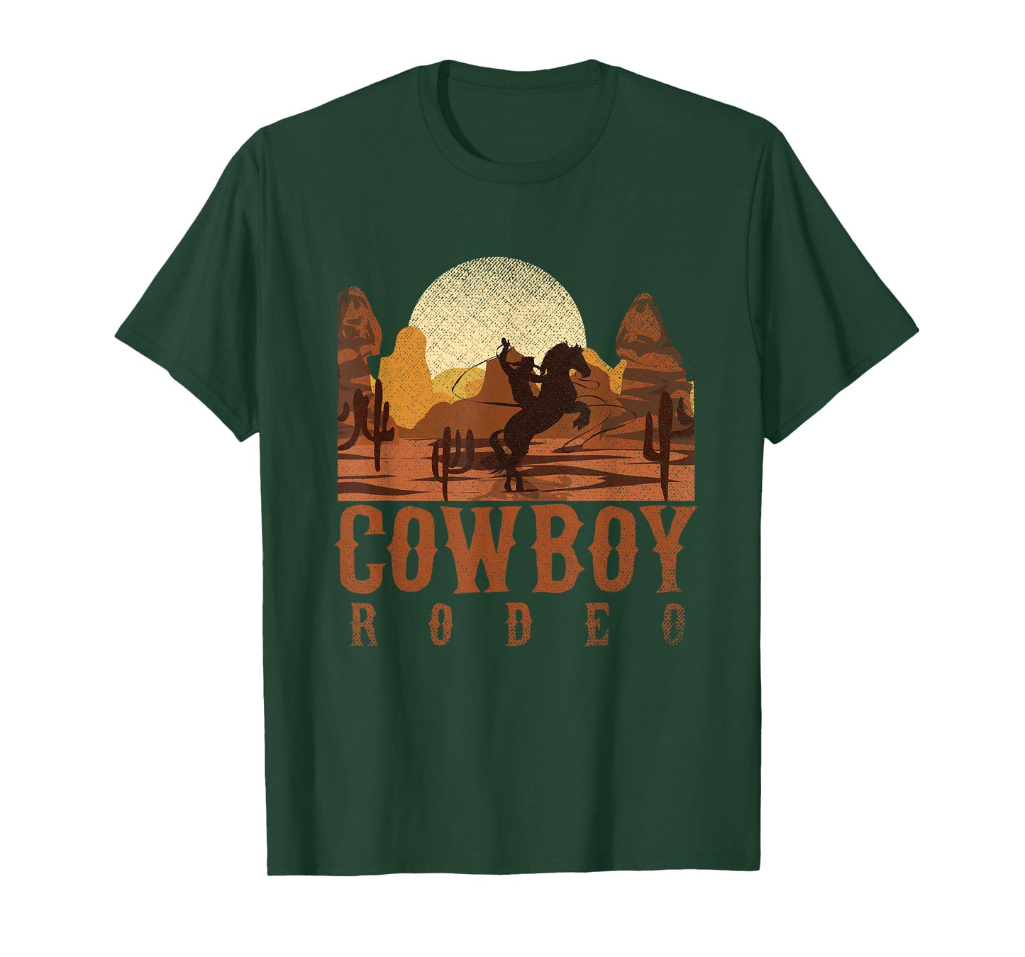 Cowboy Rodeo Western Texan Gift Horseback Riding Cowboy T-Shirt