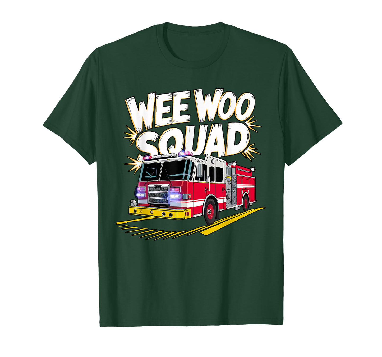 Wee Woo Squad Firefighter T-Shirt