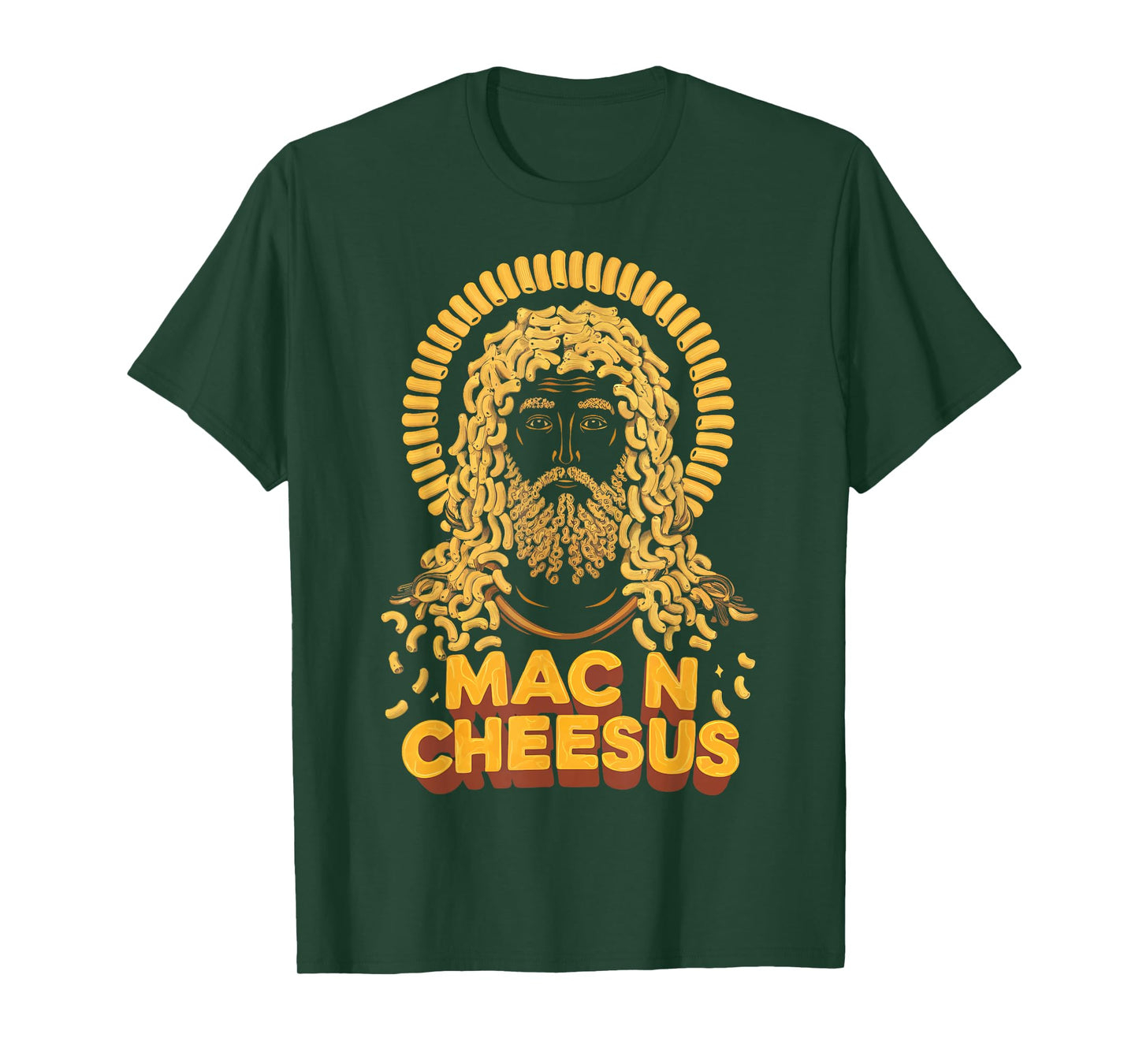 Mac N Cheesus Jesus Cheese T-Shirt
