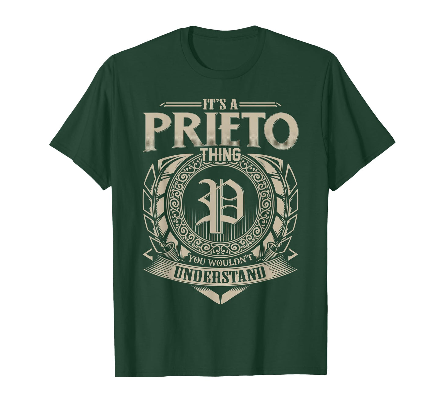 It's A PRIETO Thing You Wouldn't Understand Name Vintage T-Shirt