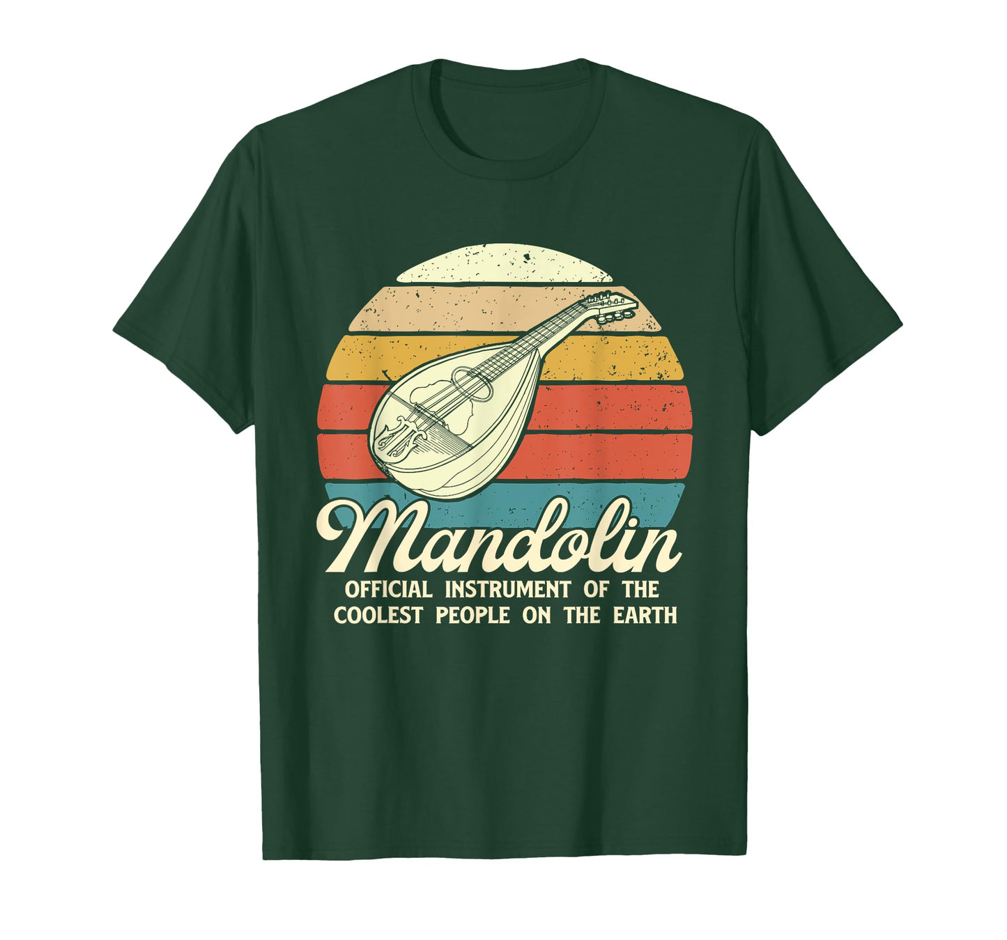 Mandolin Music Instrument Of Coolest People - Mandolinist T-Shirt