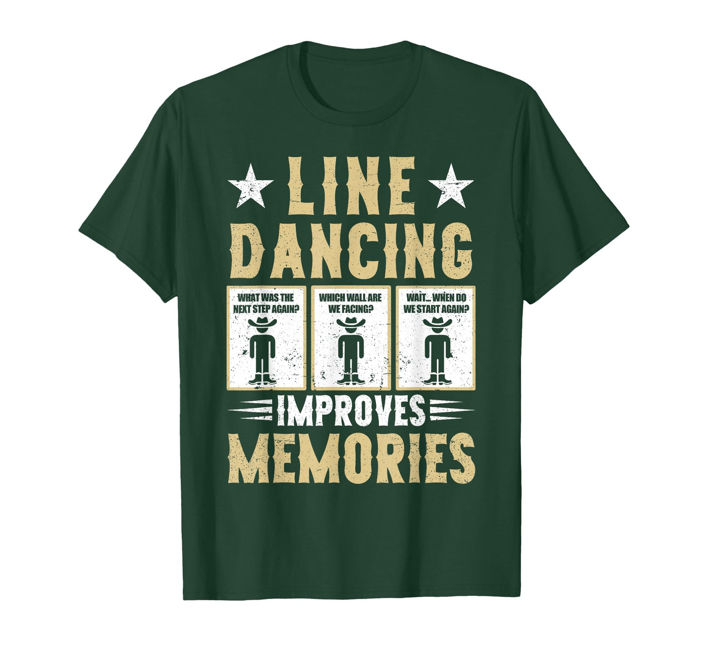 Line Dancing Funny Line Dance T-Shirt
