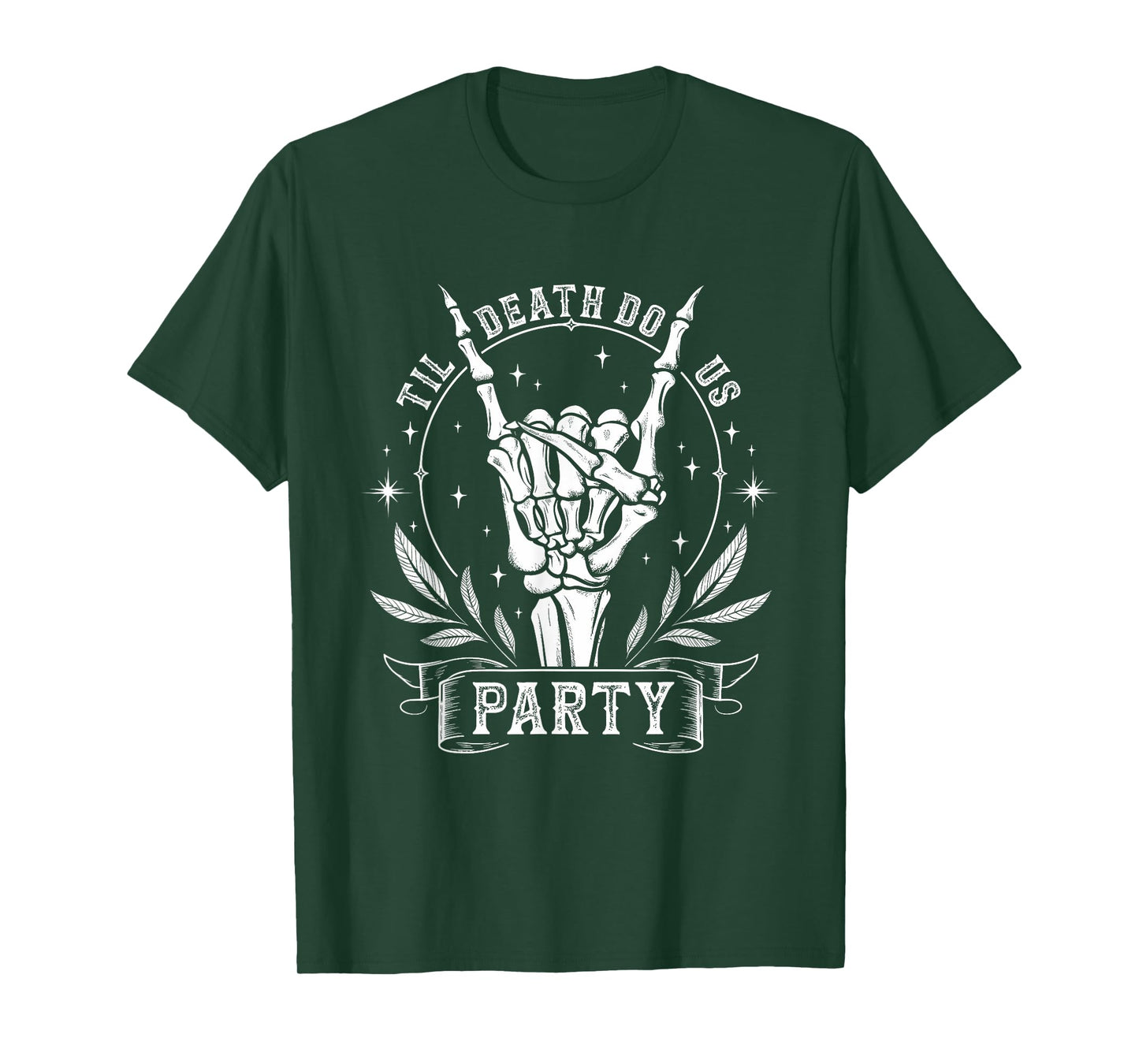 Til Death Do Us Party Funny Valentines Bachelorette Matching T-Shirt