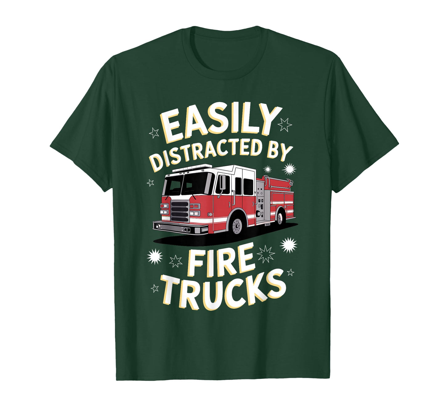 Funny Firefighter Art for Men Women Fireman Gag Fire Fighter T-Shirt
