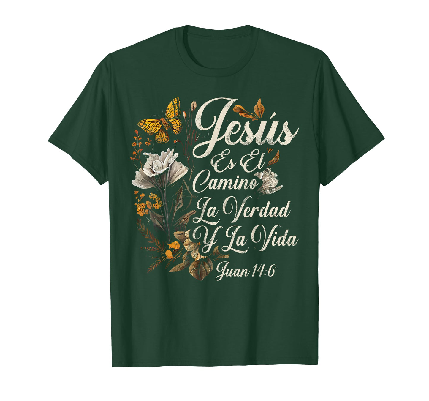 Christian Spanish Español Cristianos Religious Jesus God T-Shirt