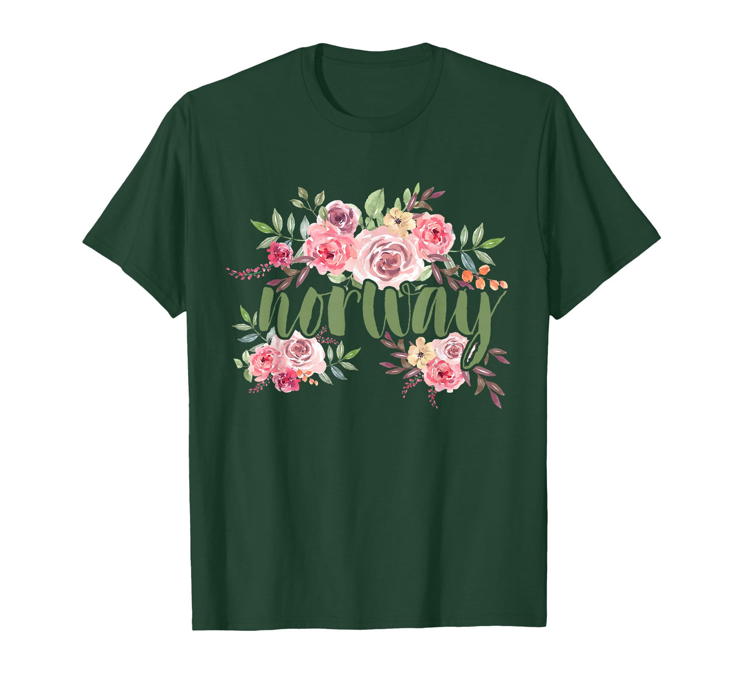 Flowers Norway T-Shirt