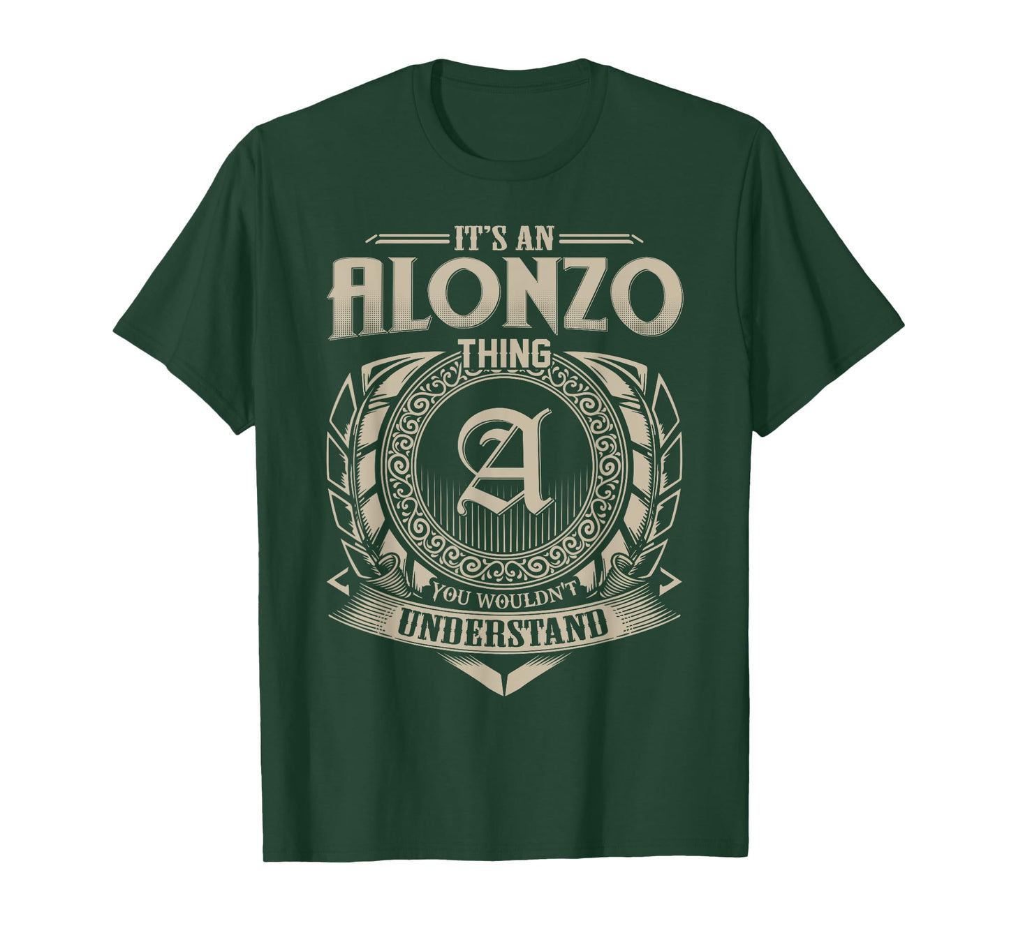 It's An ALONZO Thing You Wouldn't Understand Name Vintage T-Shirt