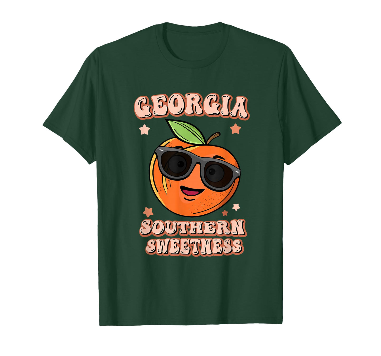 Georgia Peach Souvenir Southern Sweetness Georgia T-Shirt