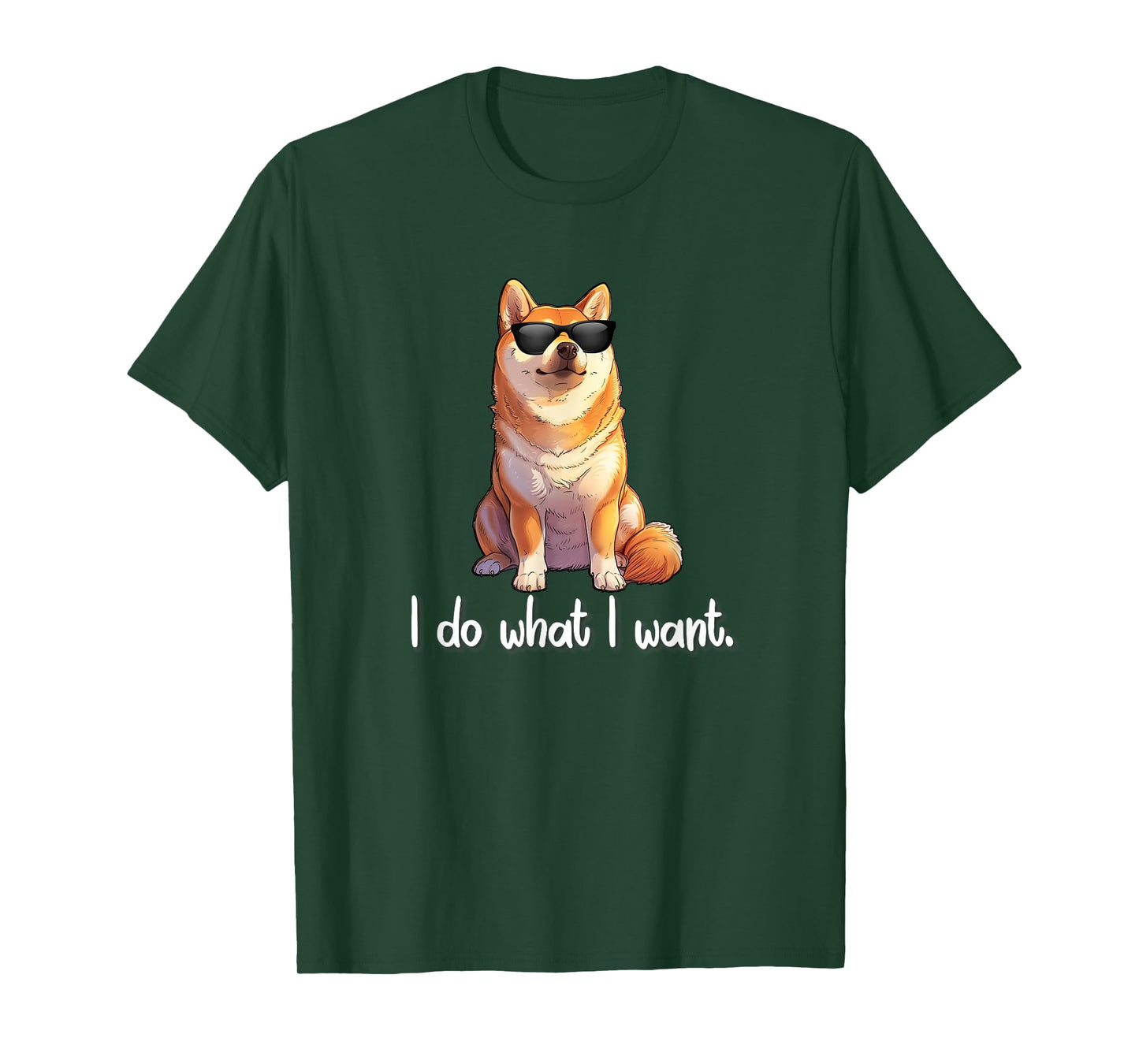 Mens Womens Kids Doge Meme Lover Do What I Want Shiba Inu T-Shirt