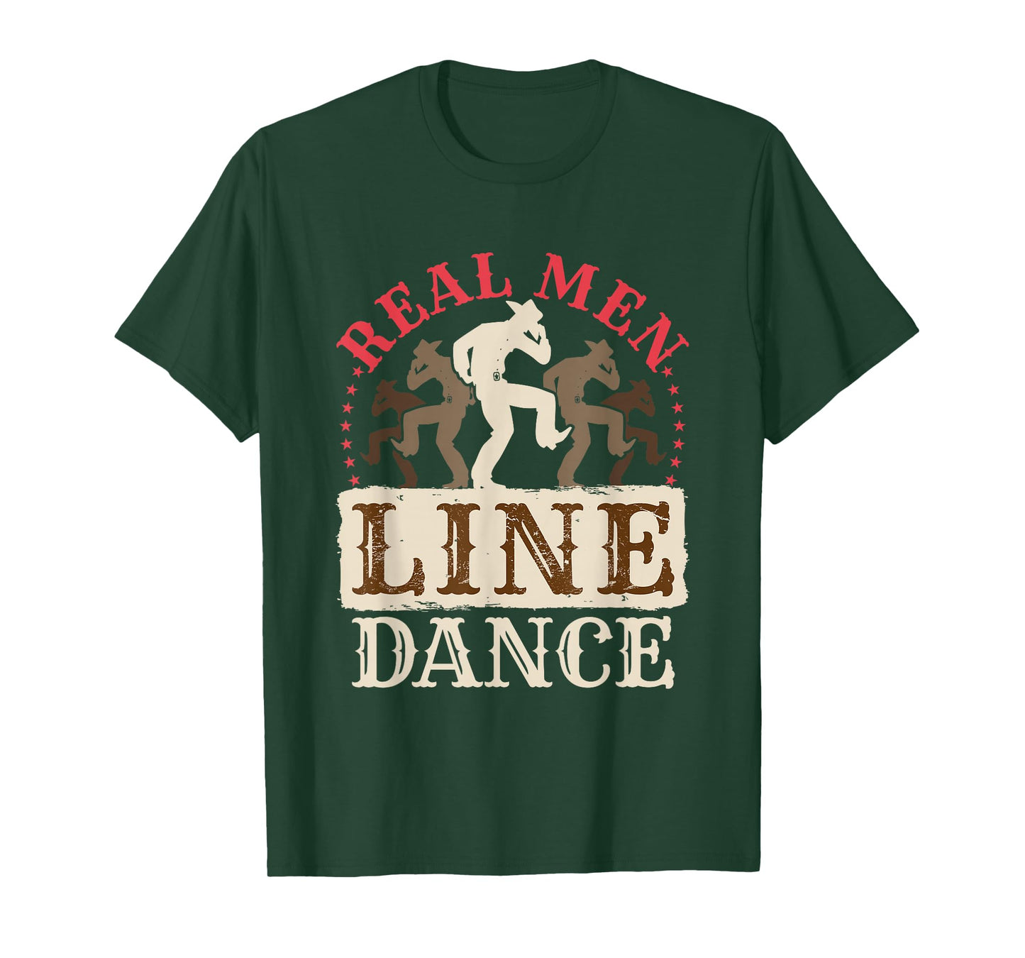 Real Men Line Dance T-Shirt