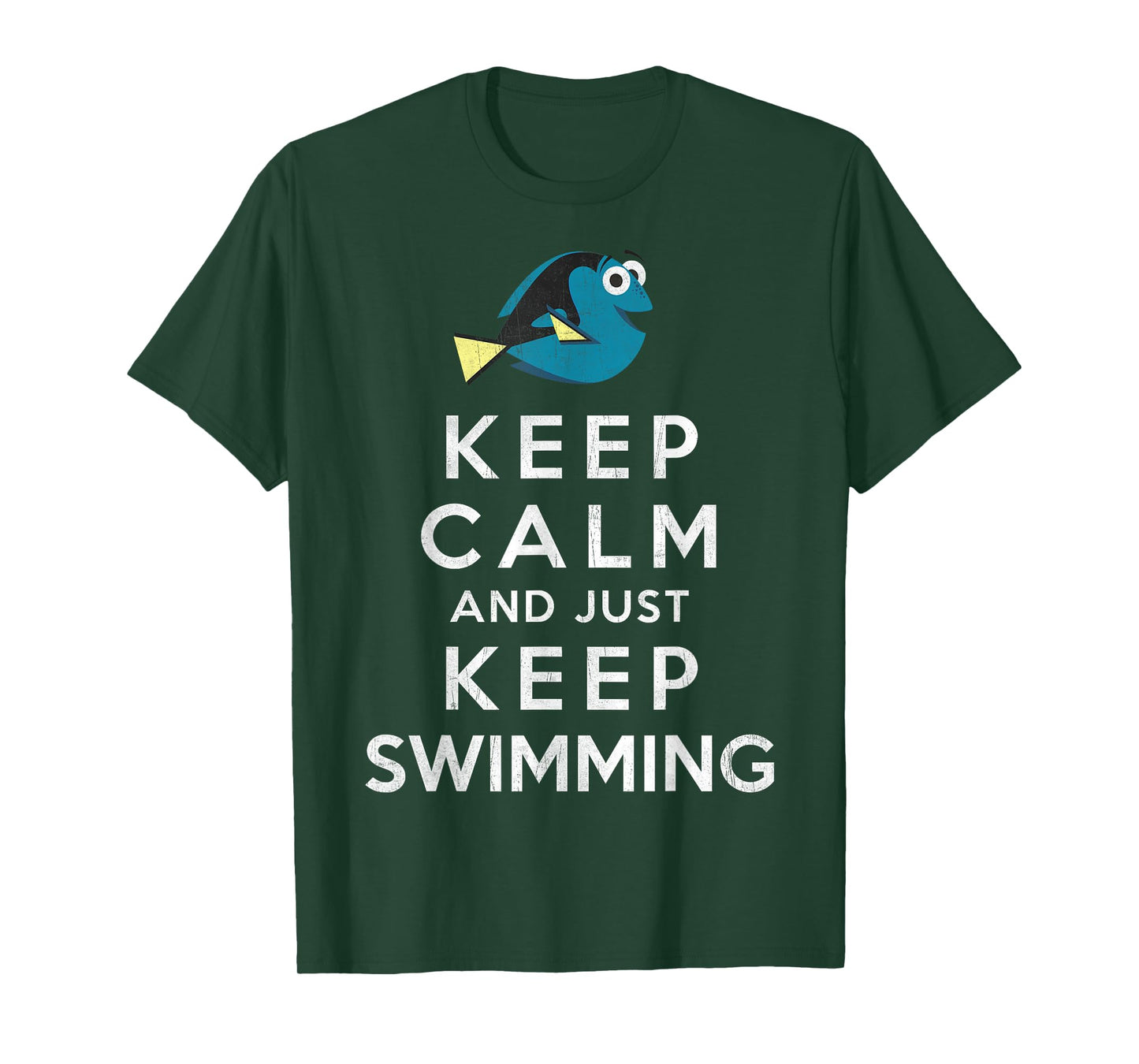 Disney Pixar Finding Dory Keep Calm And Just Keep Swimming T-Shirt