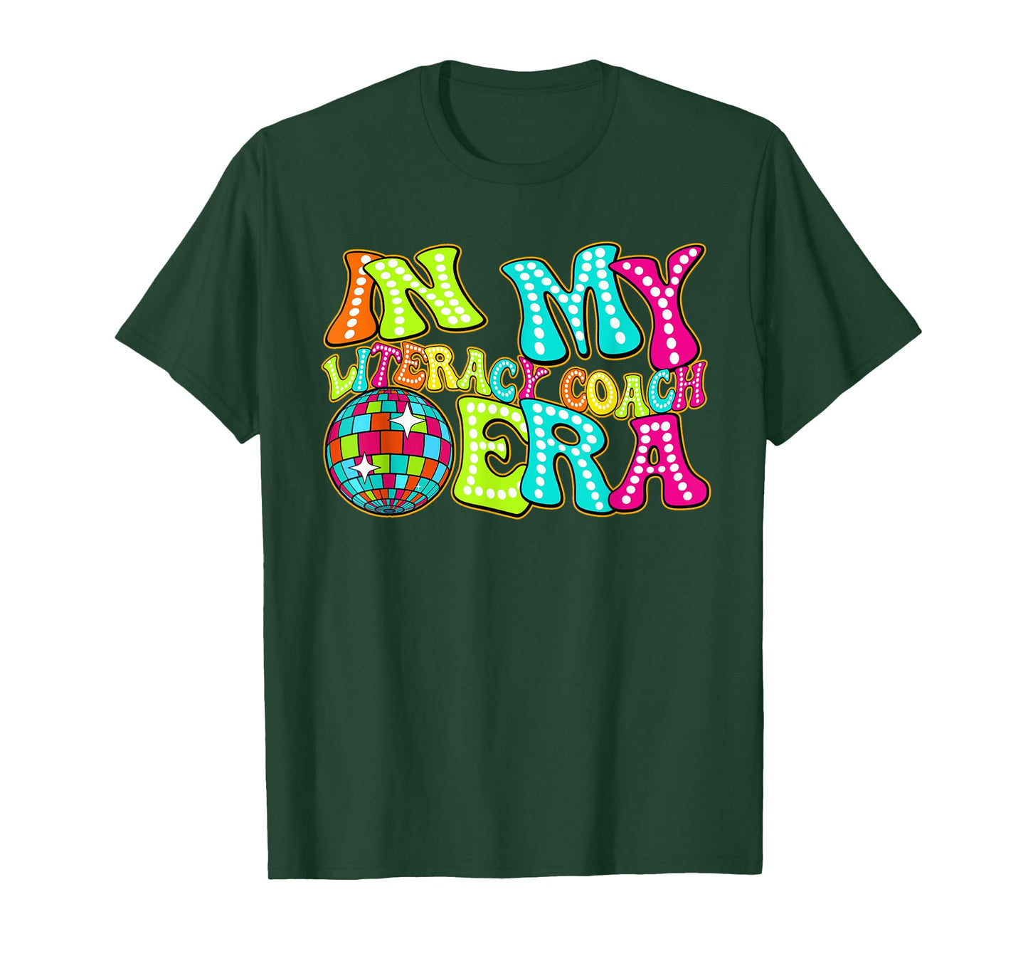 Disco Groovy In My Literacy Coach Era T-Shirt