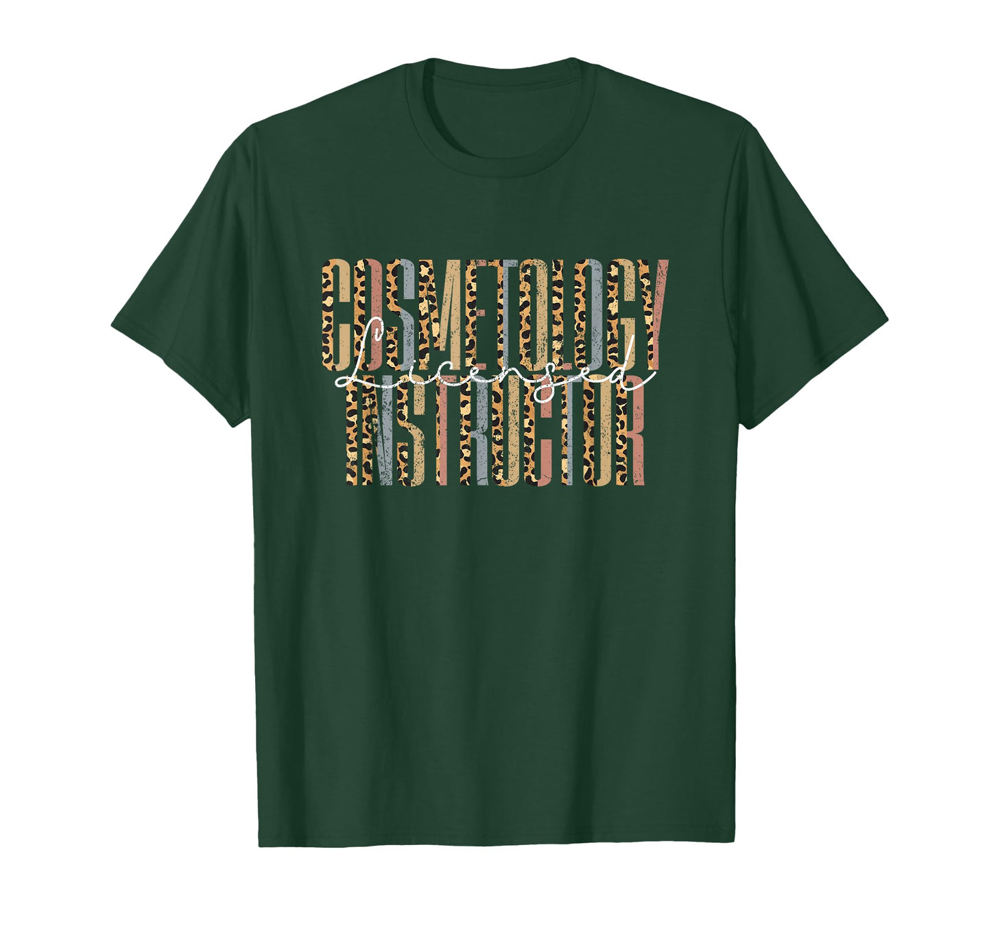 Vintage Licensed Cosmetology Instructor T-Shirt